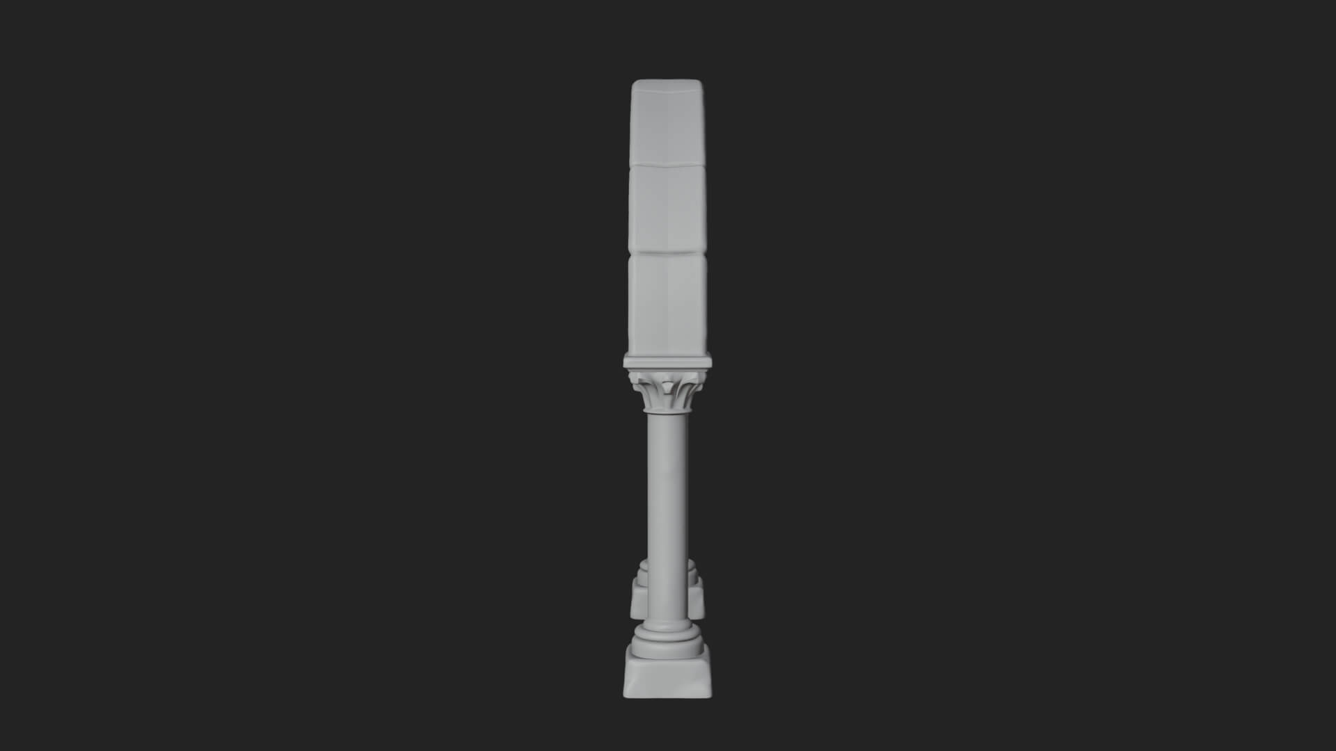 Gothic Arch Doorway Model Design 6 3D Print Model 3D Model
