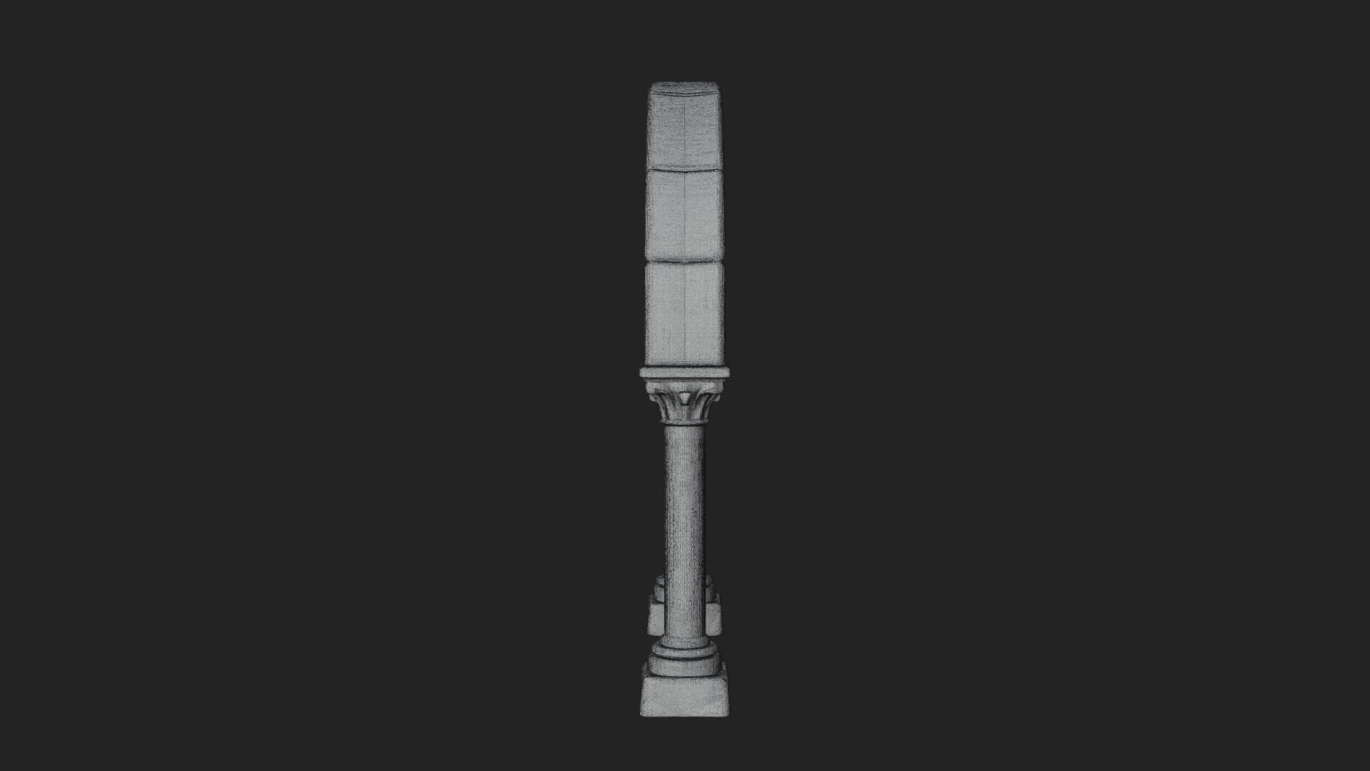 Gothic Arch Doorway Model Design 6 3D Print Model 3D Model