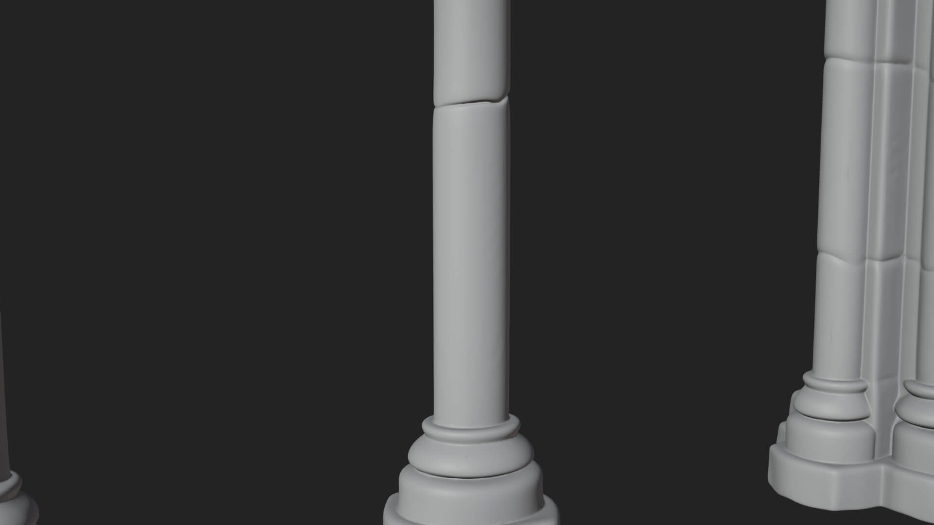 Gothic Arch Doorway Model Design 7 3D Print Model 3D Model