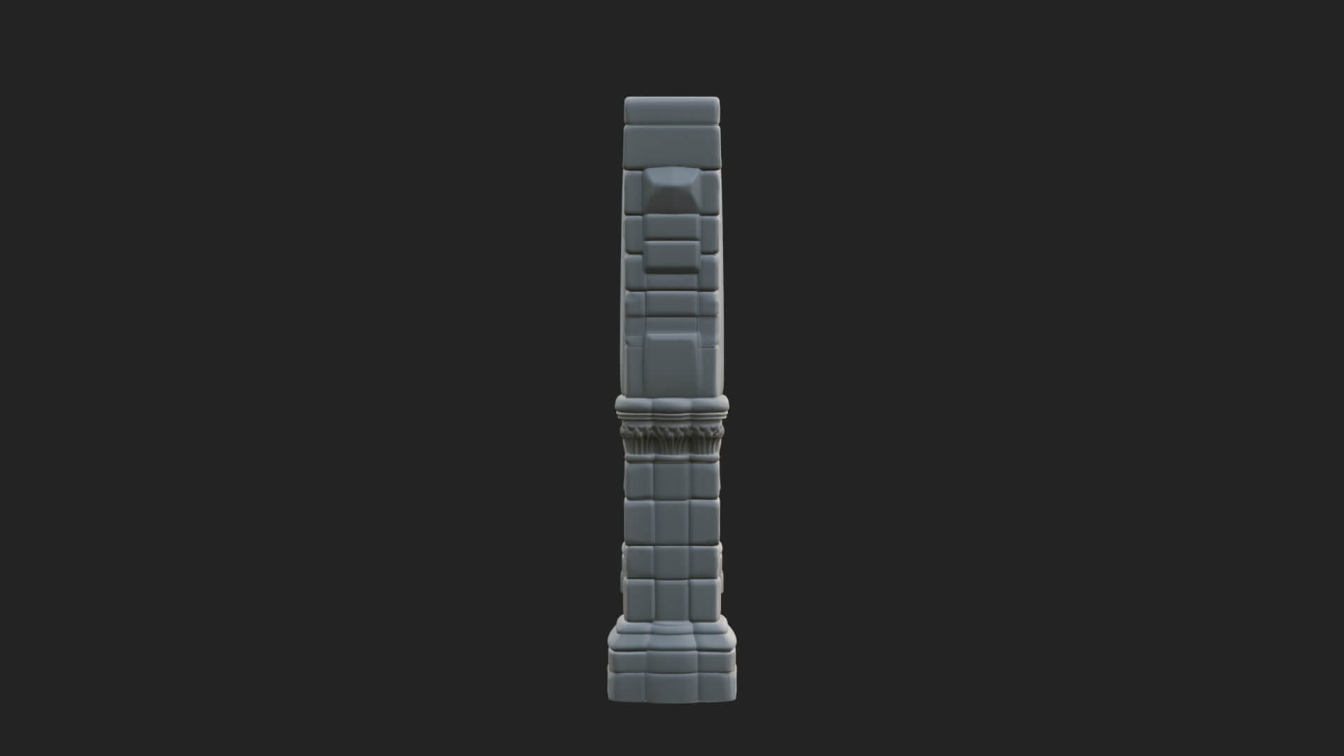 Gothic Arch Doorway Model Design 8 3D Print Model 3D Model