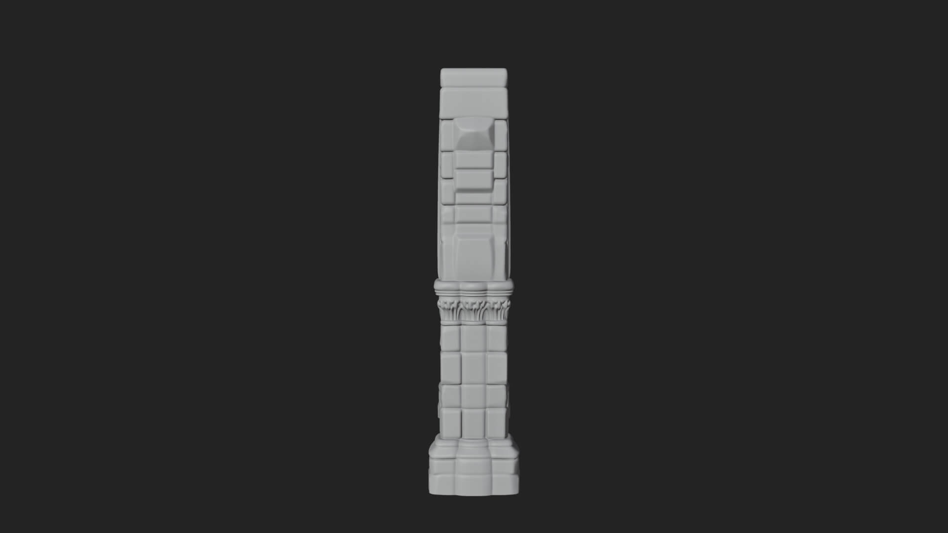 Gothic Arch Doorway Model Design 8 3D Print Model 3D Model