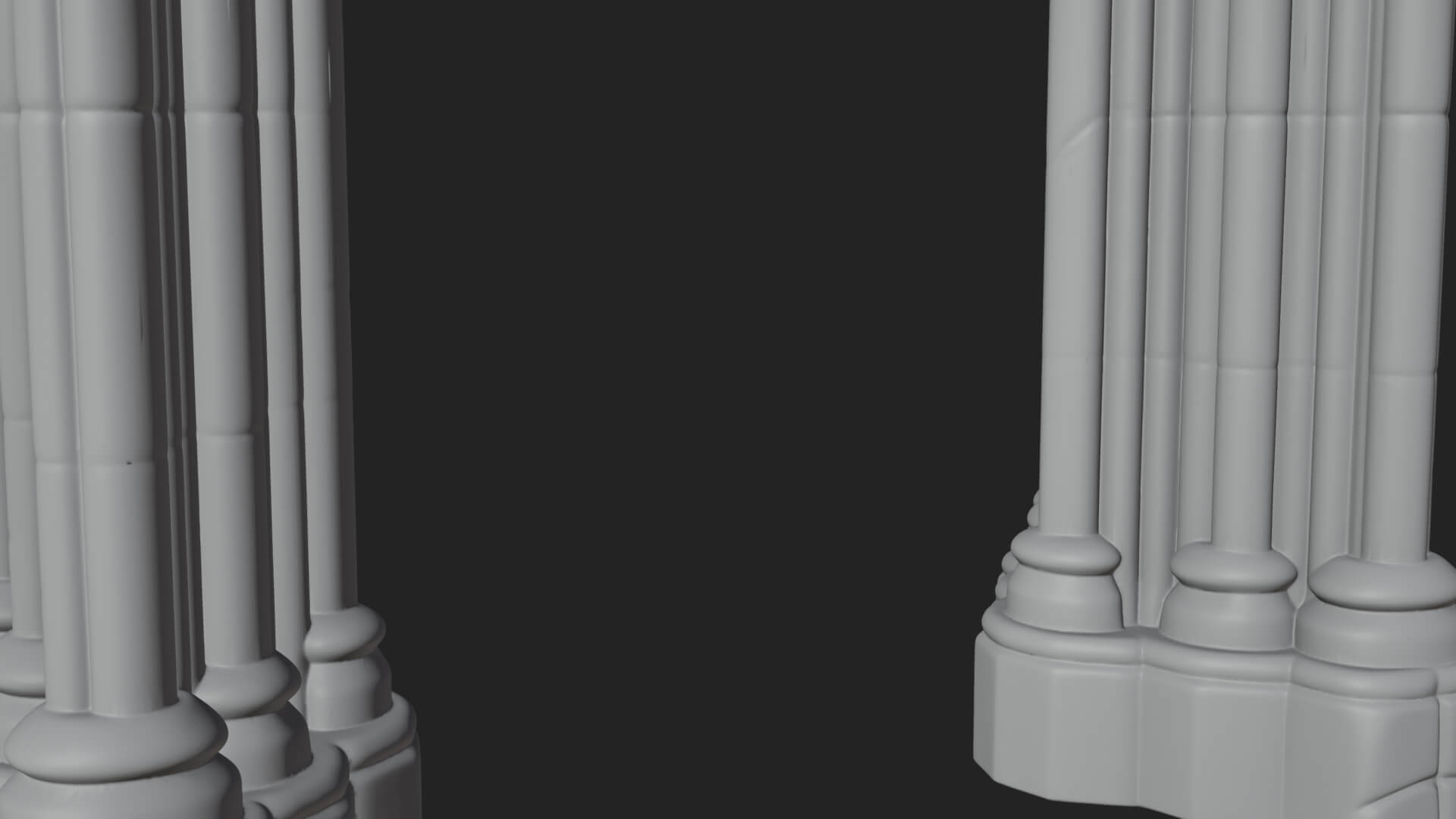 Gothic Arch Doorway Model Design 9 3D Print Model 3D Model