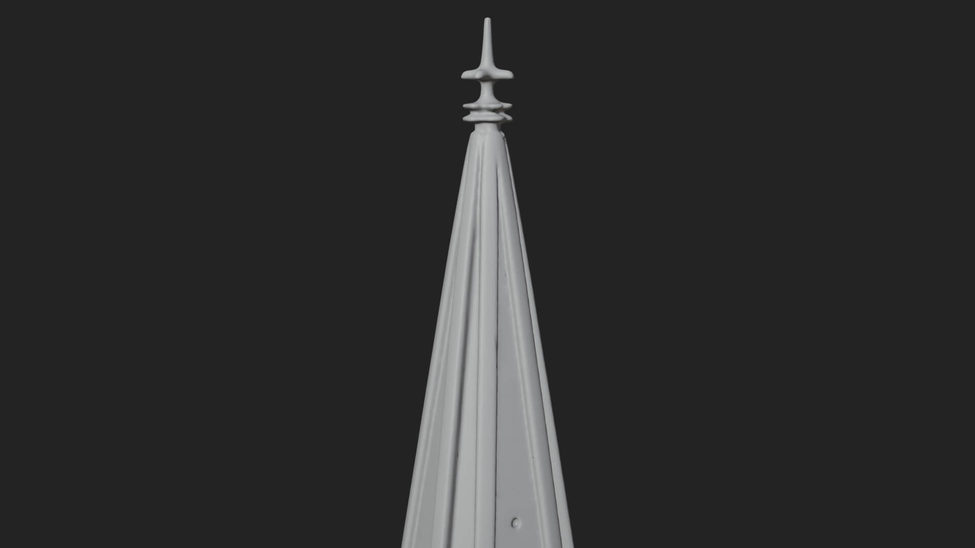Gothic Spire Tower Design 9 3D Print Model 3D Model