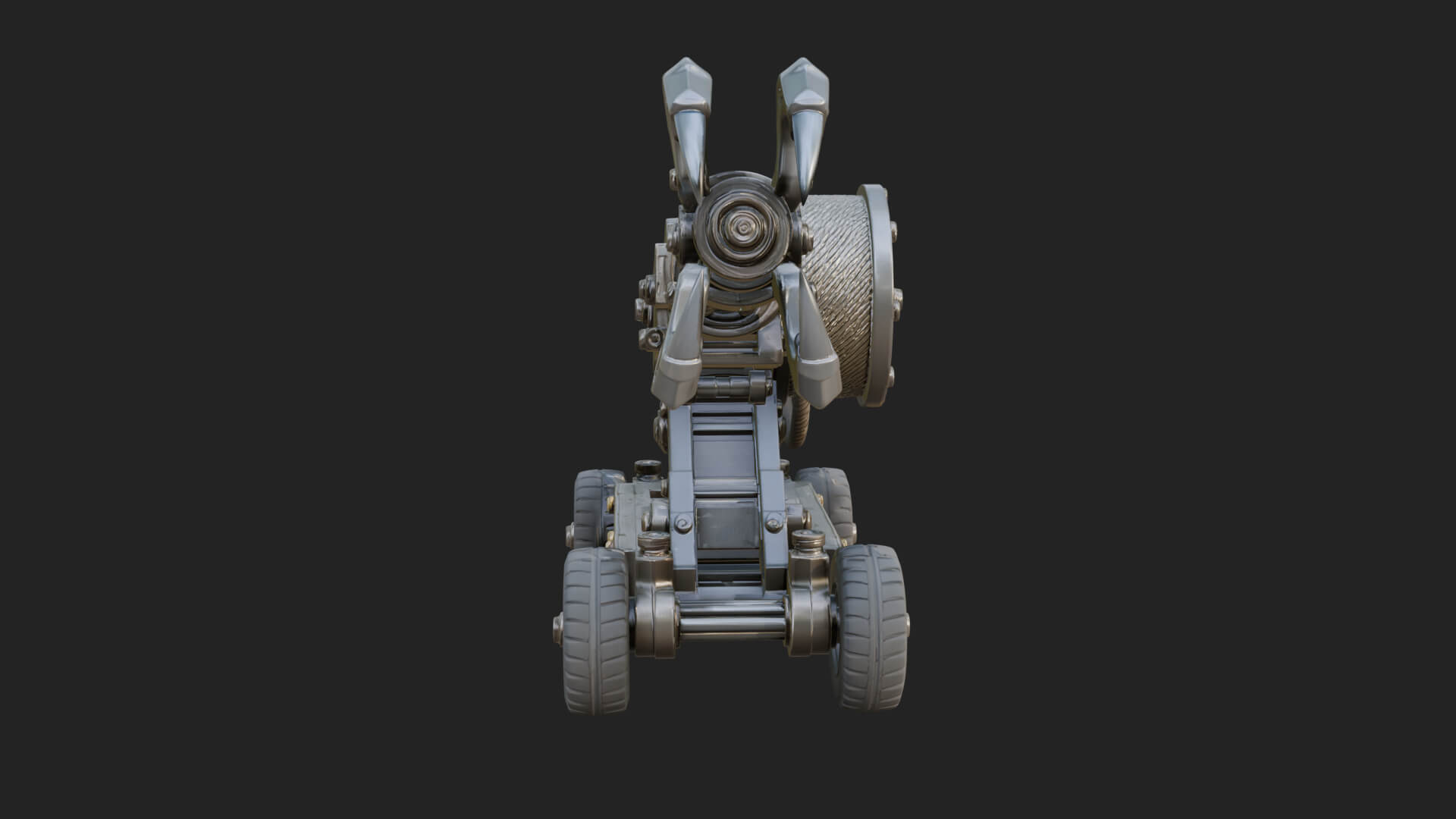 Grappling Claw Engine Model Design 1 3D Print Model 3D Model