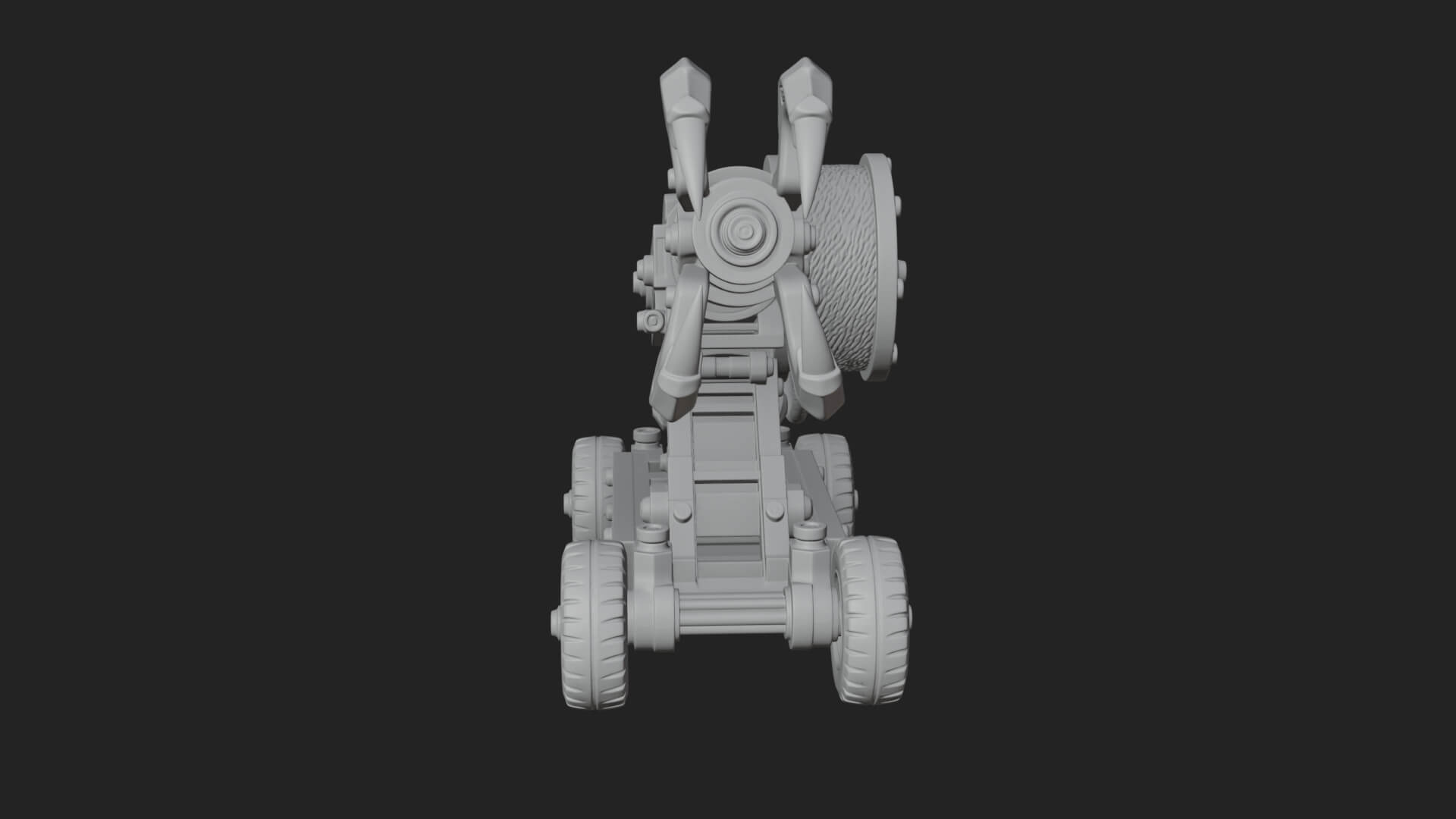 Grappling Claw Engine Model Design 1 3D Print Model 3D Model
