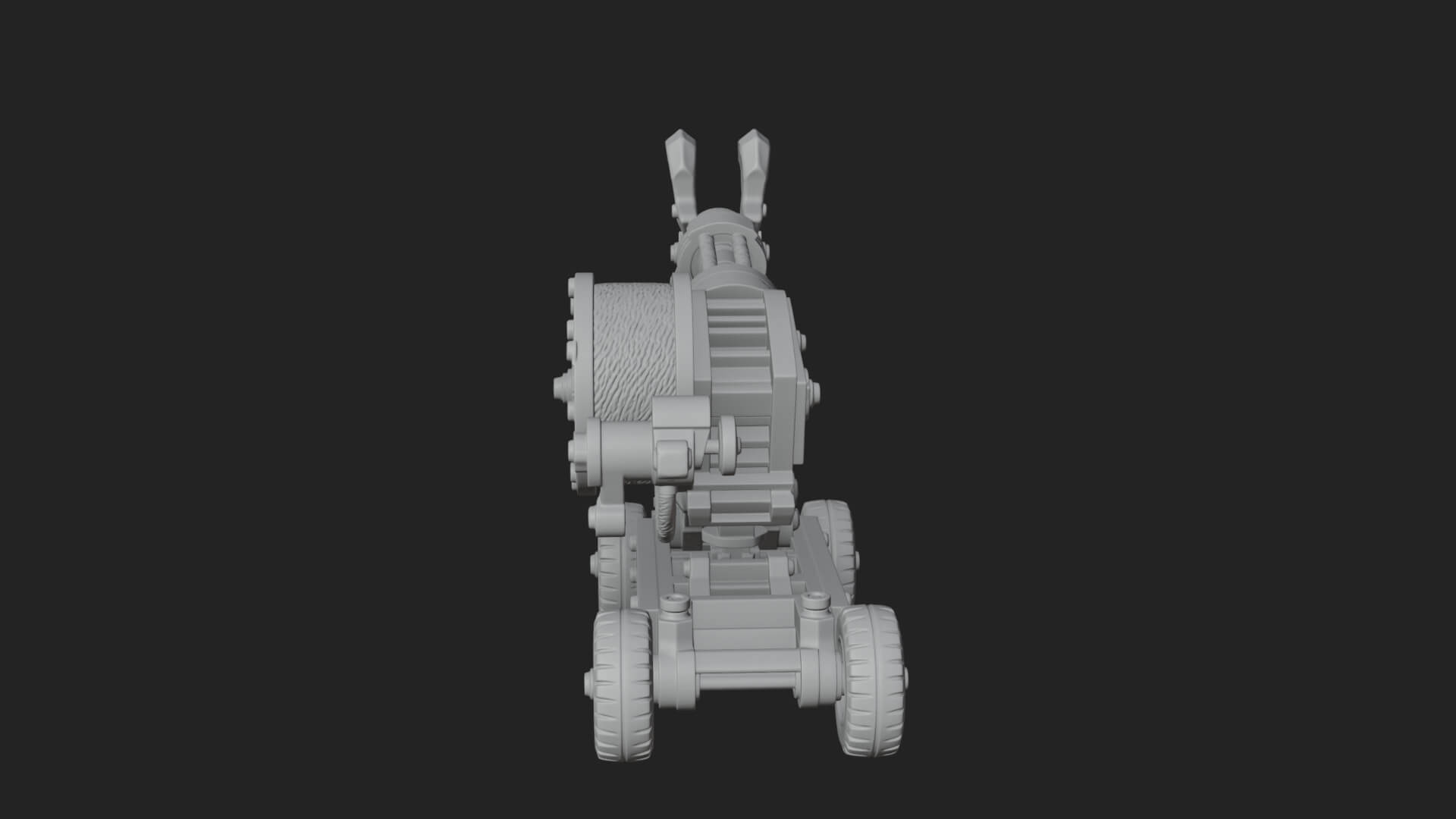Grappling Claw Engine Model Design 1 3D Print Model 3D Model