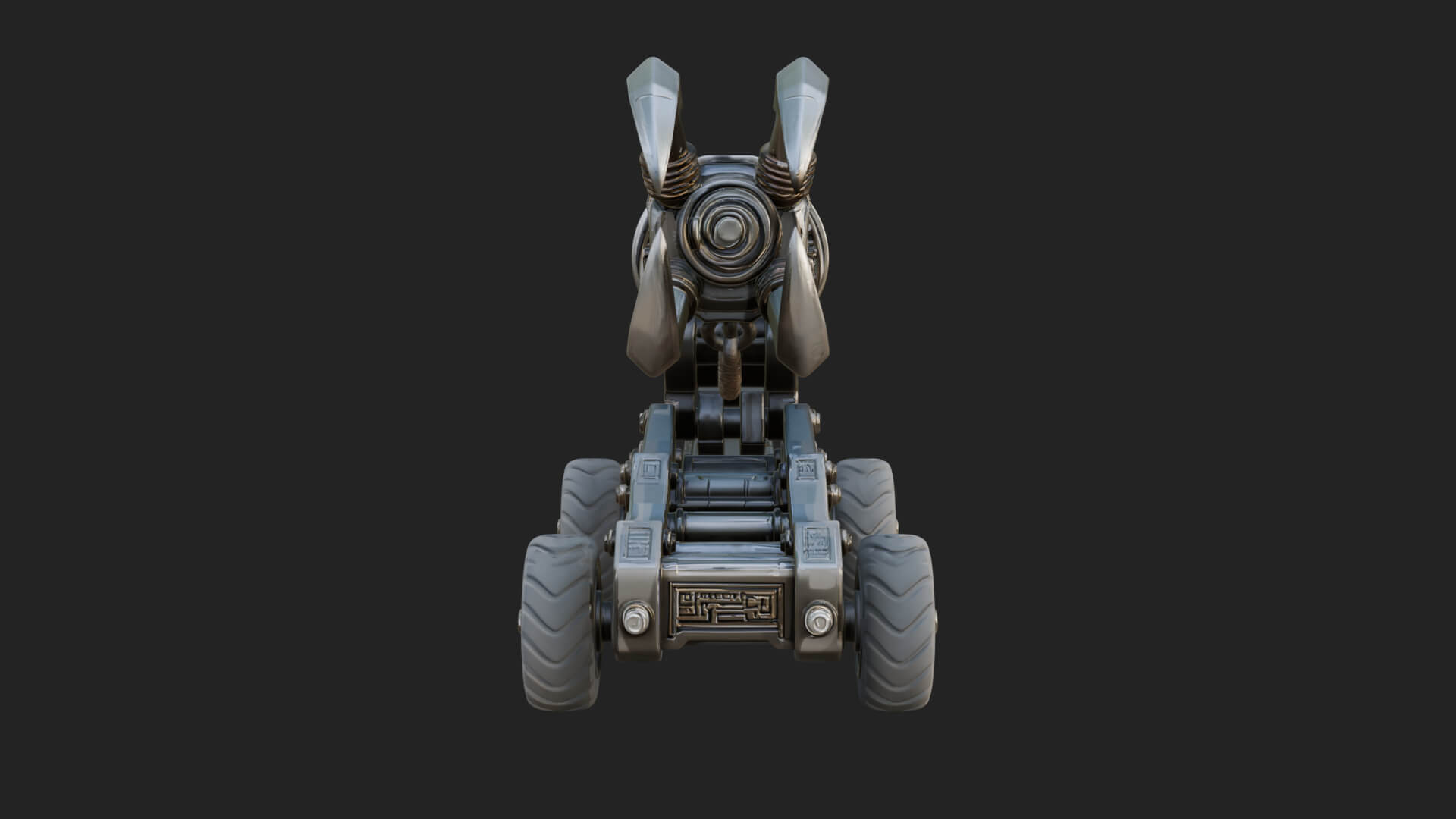 Grappling Claw Engine Model Design 3 3D Print Model 3D Model