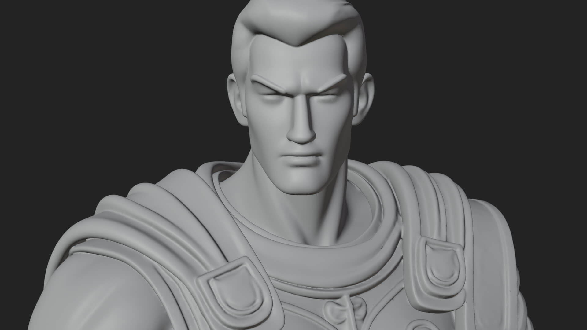 Greek Hoplite Warrior Statue Design 18 3D Print Model 3D Model