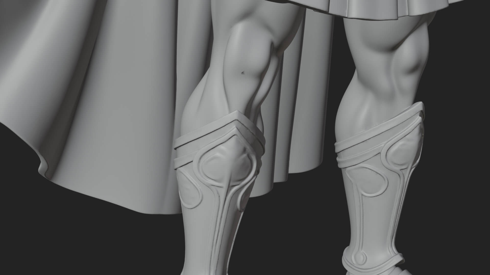 Greek Hoplite Warrior Statue Design 23 3D Print Model 3D Model