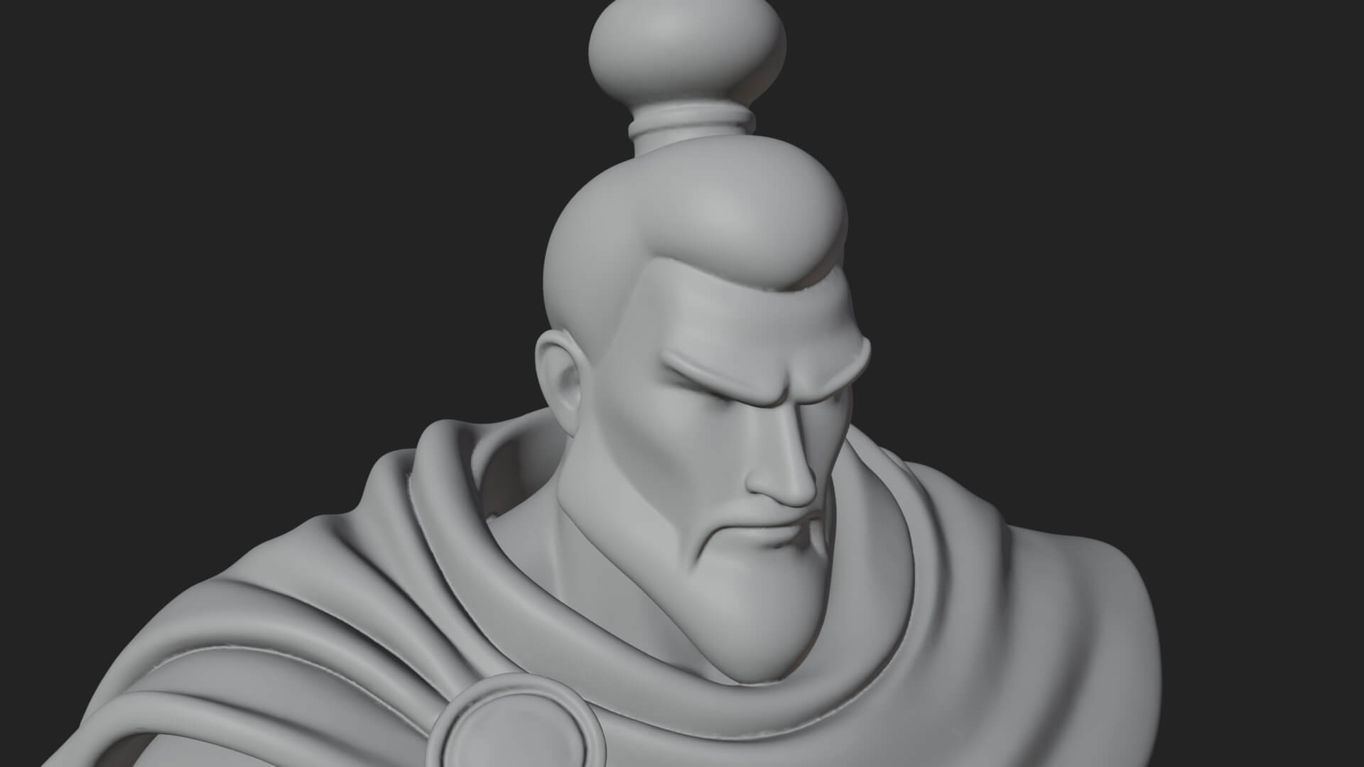 Greek Hoplite Warrior Statue Design 25 3D Print Model 3D Model