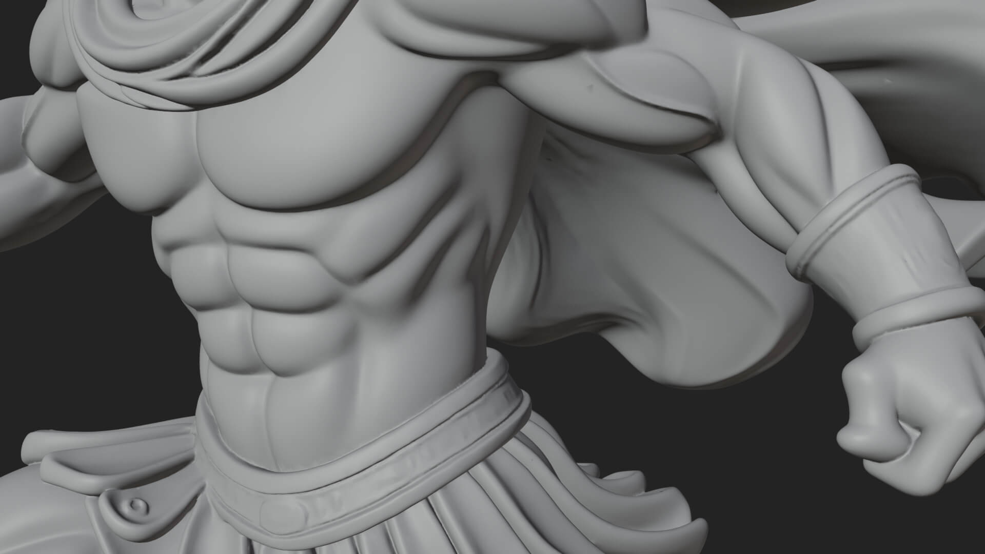 Greek Hoplite Warrior Statue Design 33 3D Print Model 3D Model
