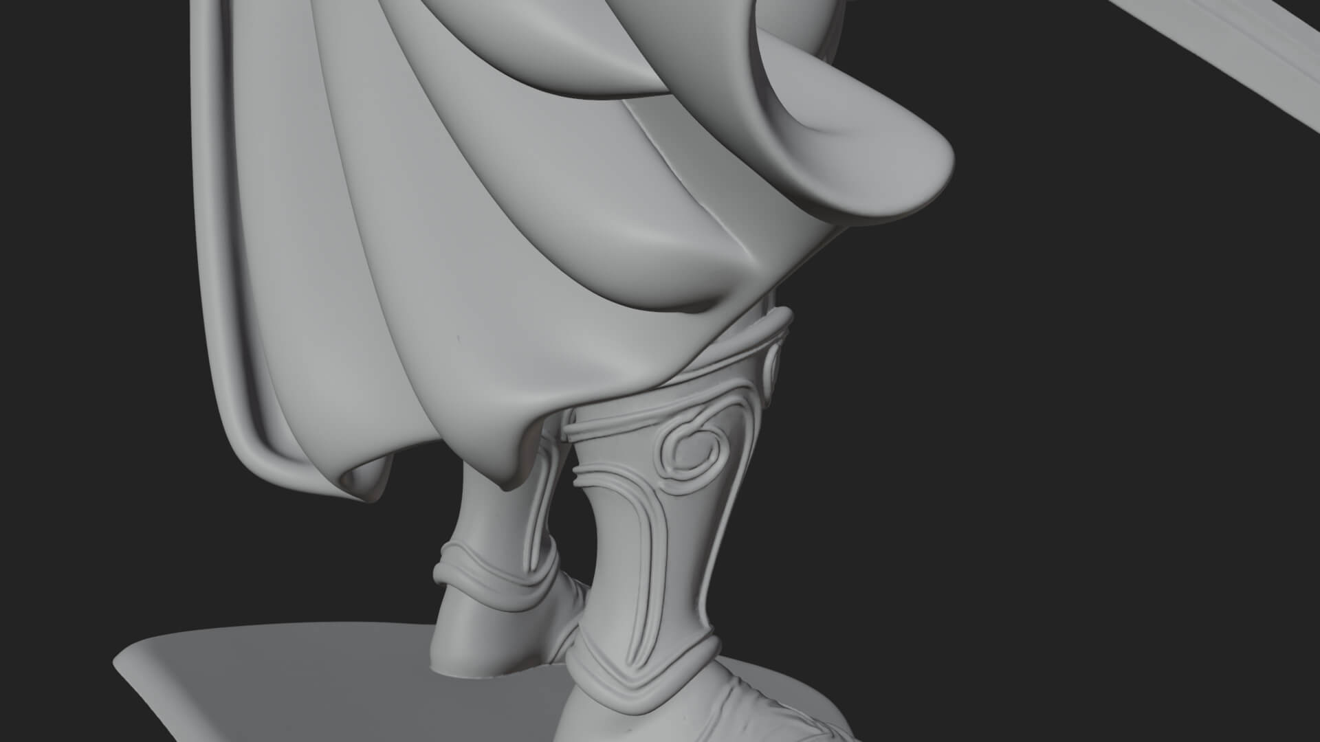 Greek Hoplite Warrior Statue Design 35 3D Print Model 3D Model
