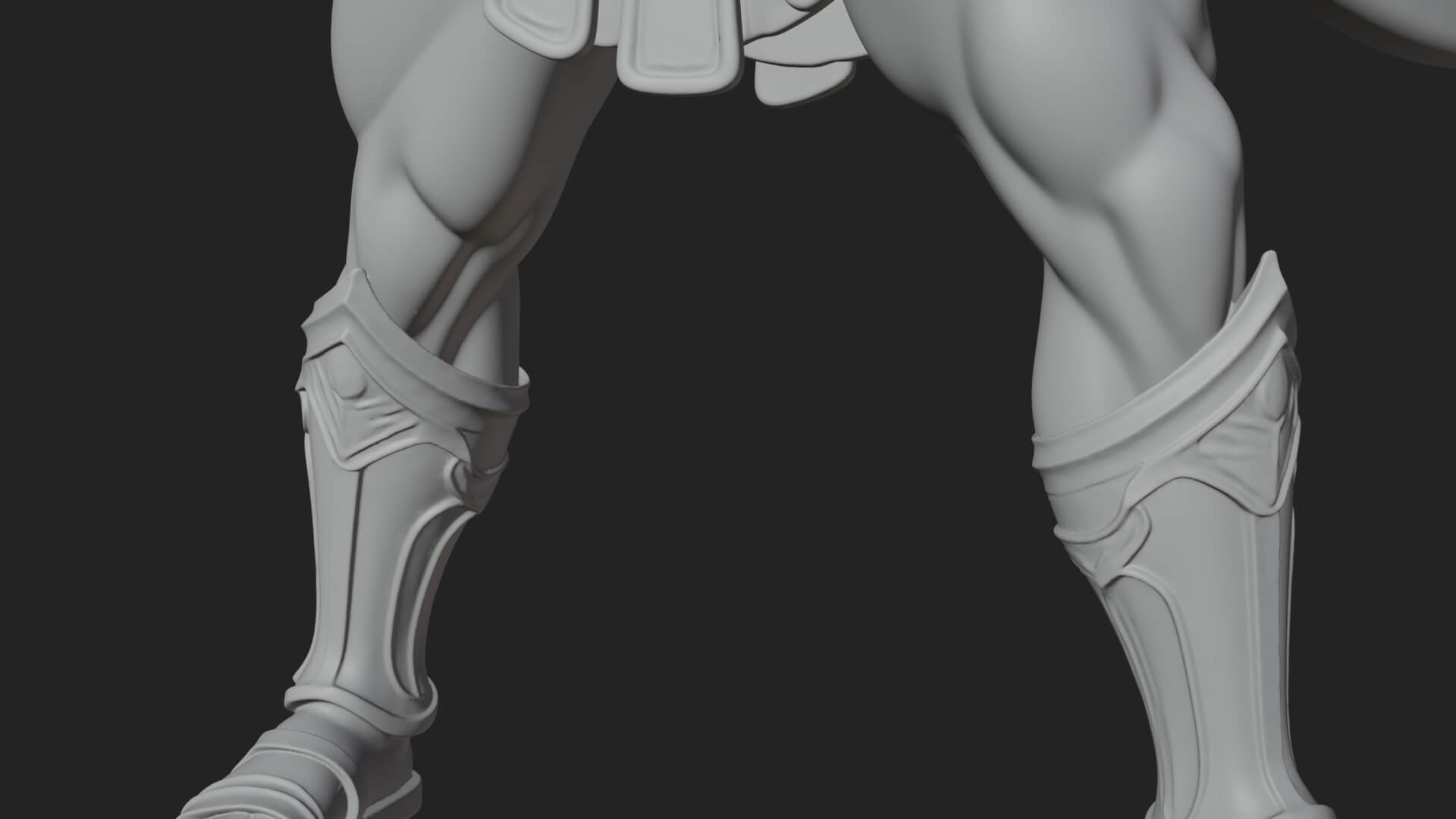 Greek Hoplite Warrior Statue Design 41 3D Print Model 3D Model
