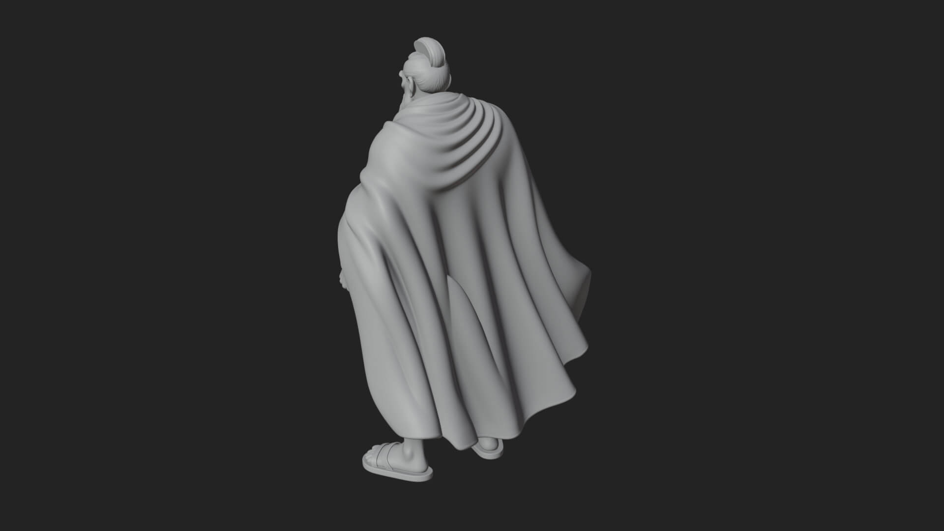 Greek Warrior God Statue Design 17 3D Print Model 3D Model