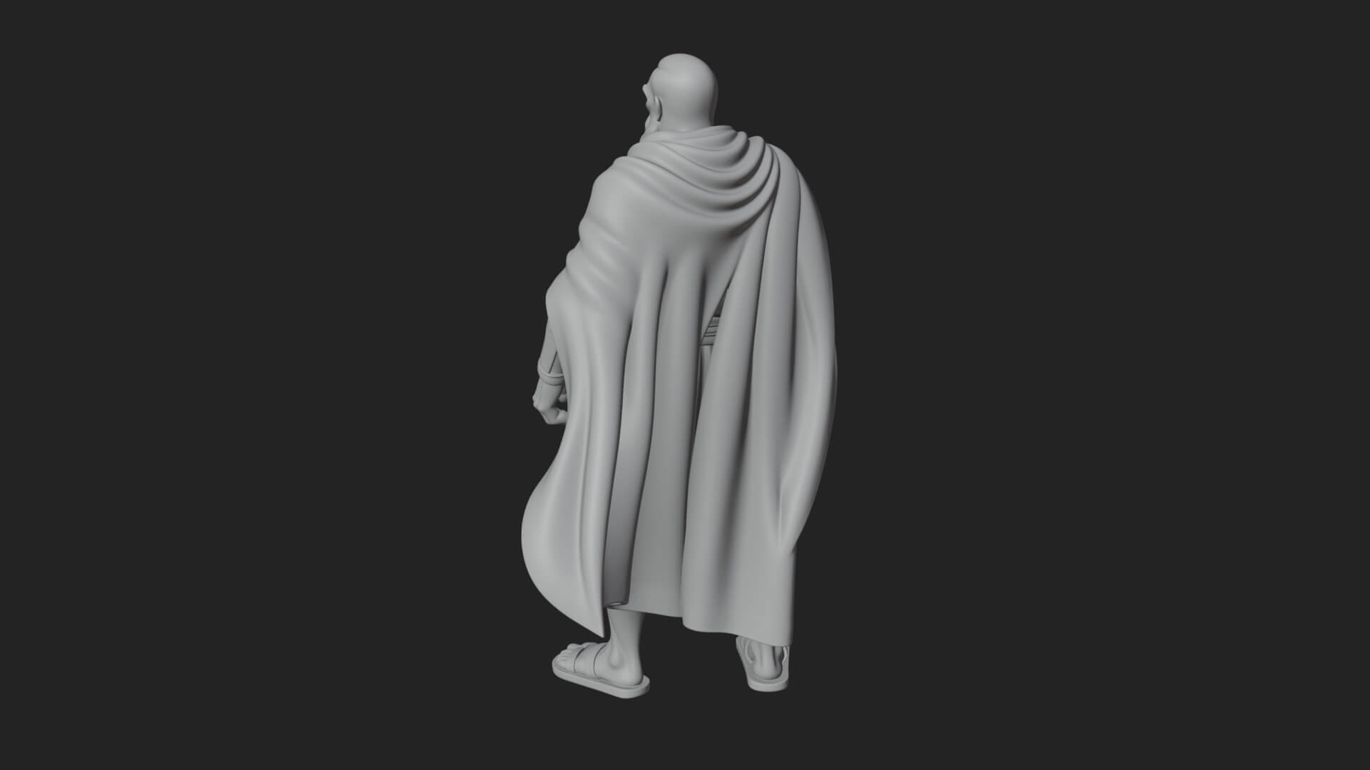 Greek Warrior God Statue Design 18 3D Print Model 3D Model
