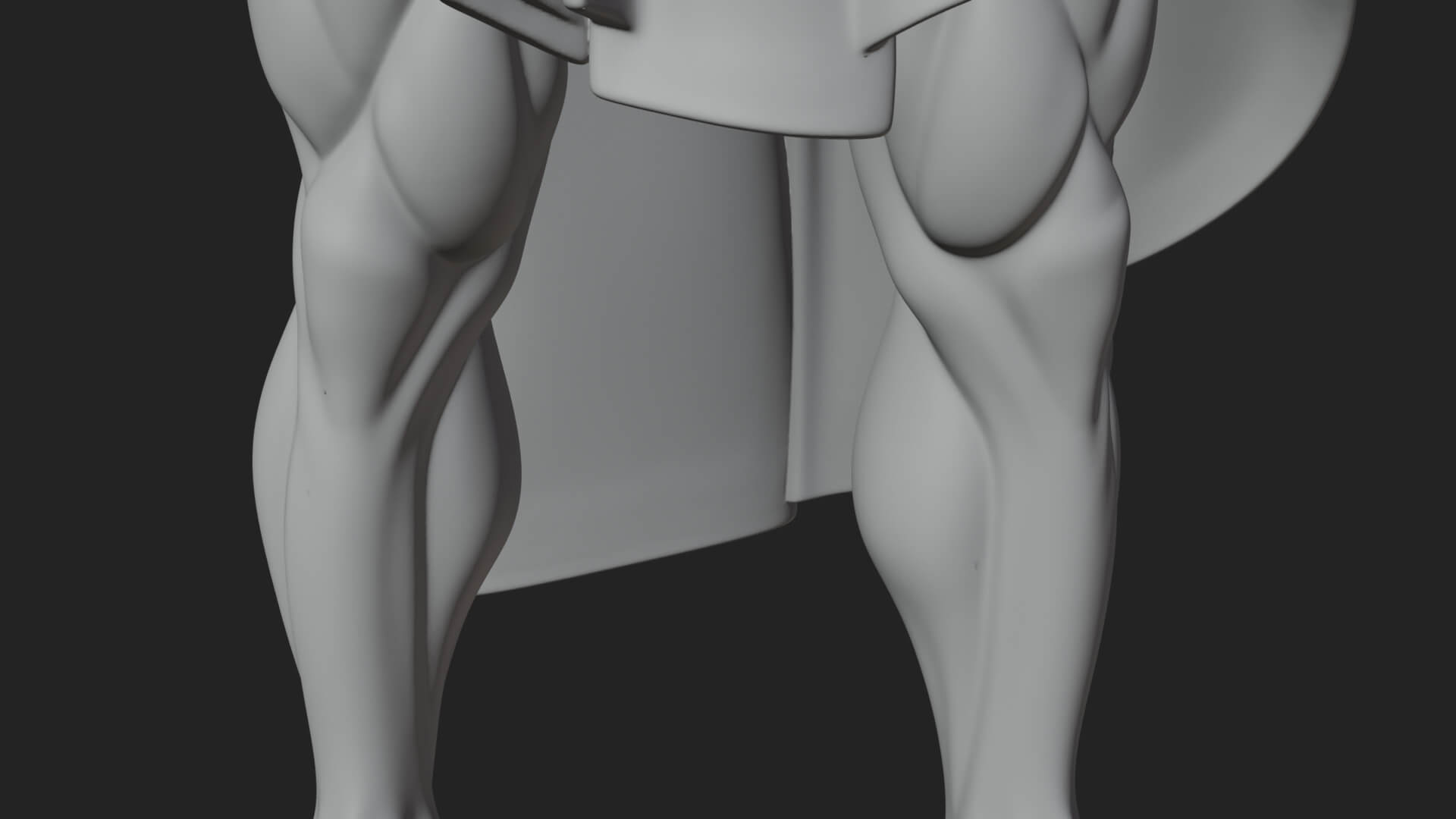 Greek Warrior God Statue Design 18 3D Print Model 3D Model