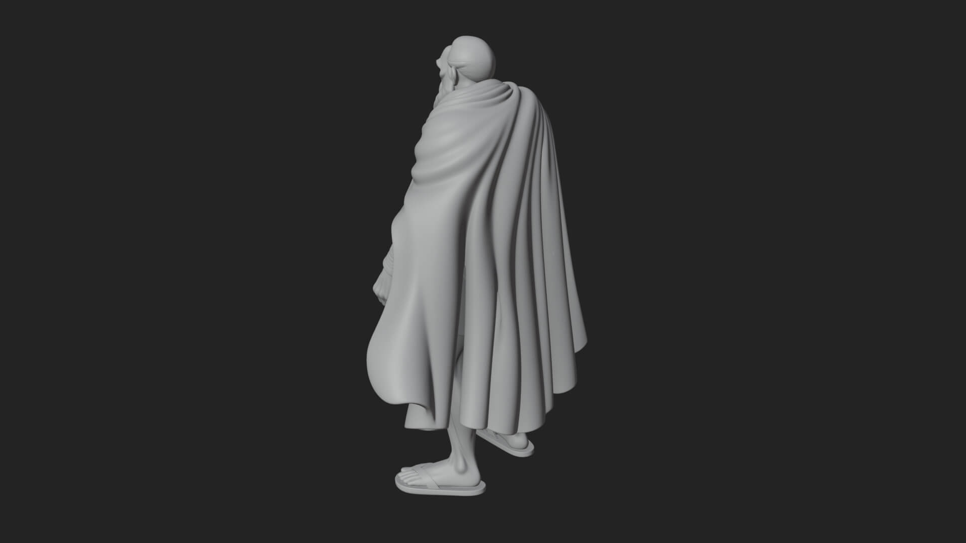 Greek Warrior God Statue Design 19 3D Print Model 3D Model