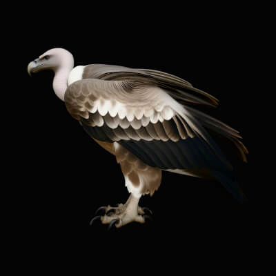 Griffon Vulture Statue Design 3 3D Print Model