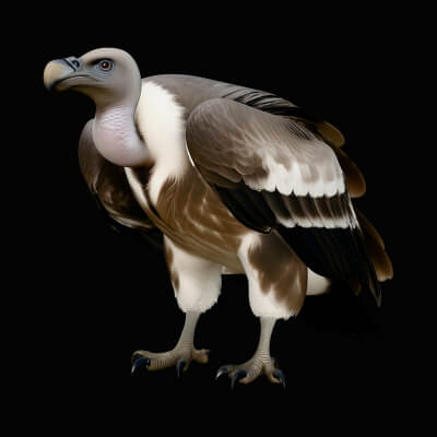 Griffon Vulture Statue Design 4 3D Print Model