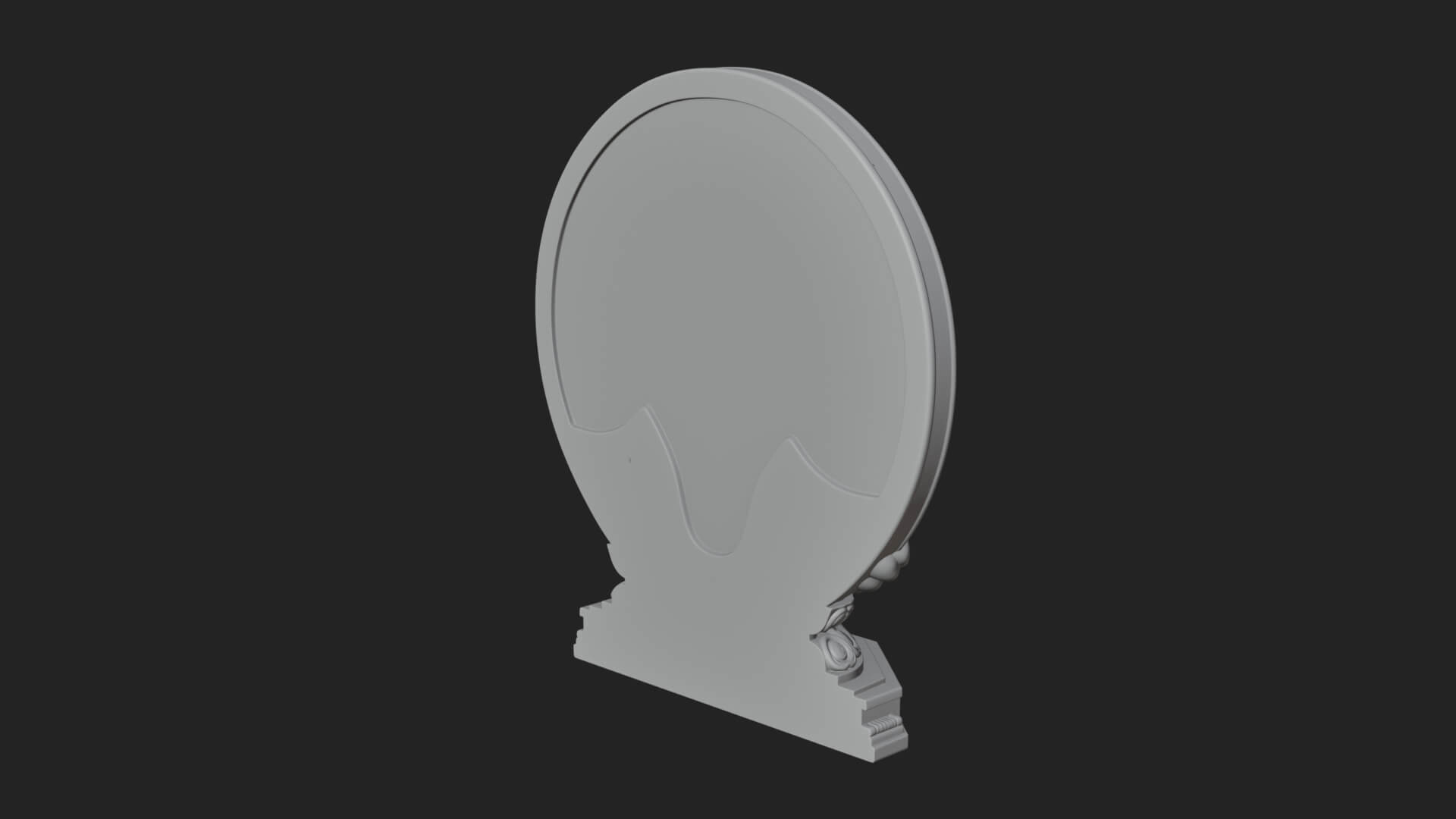 Guanyin Triad Shrine Statue Design 4 3D Print Model 3D Model