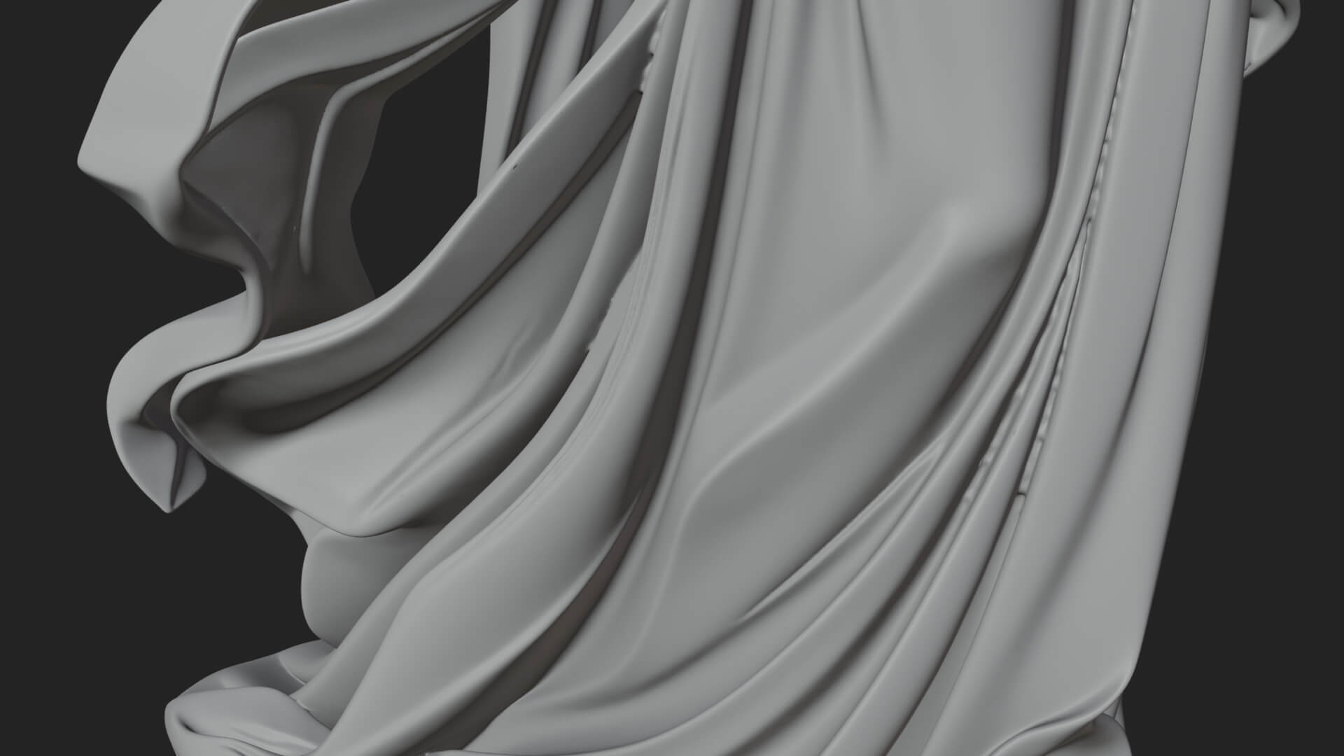 Guardian Angel Statue Design 8 3D Print Model 3D Model