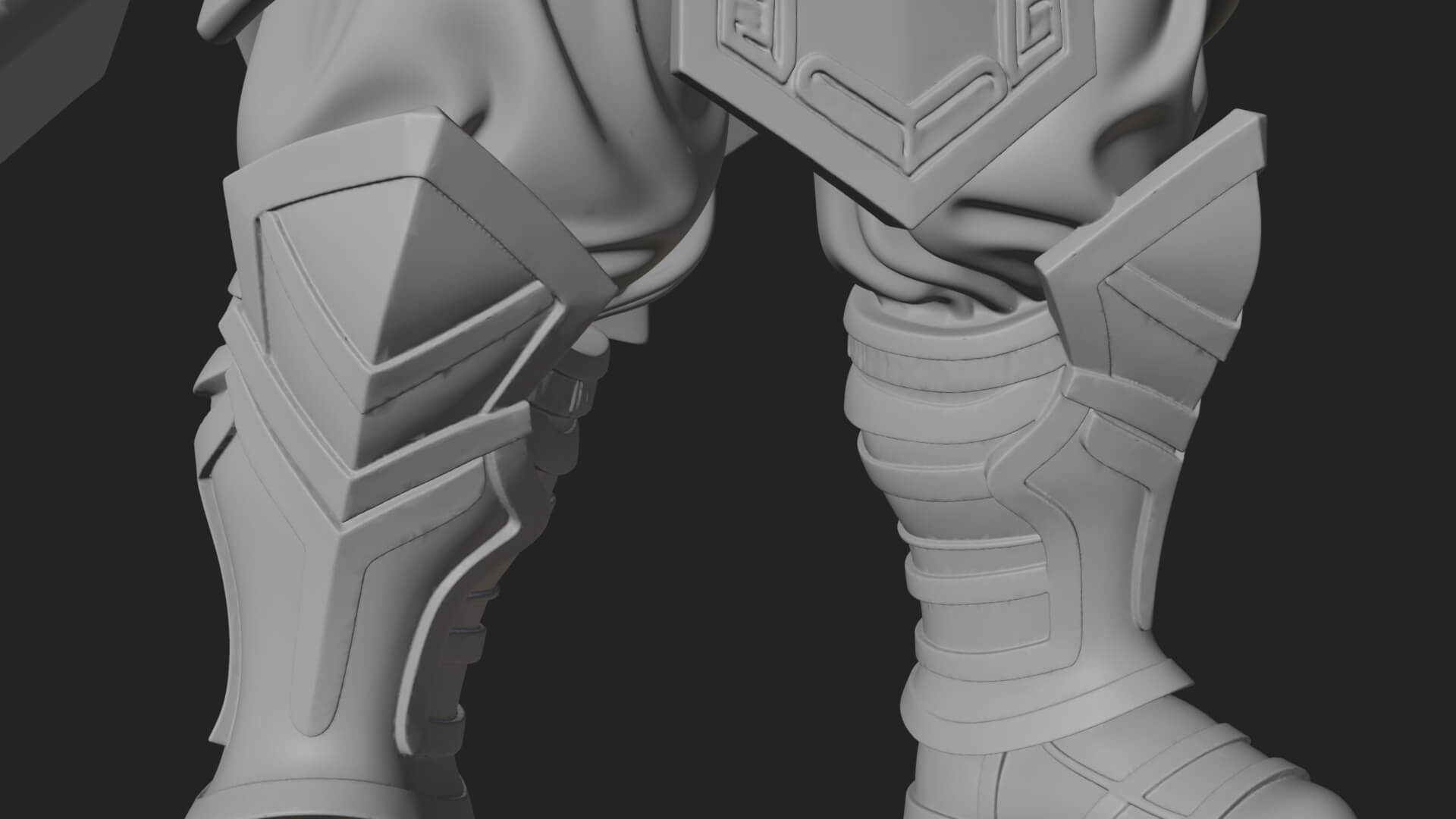 Hammer Thunder God Statue Design 8 3D Print Model 3D Model