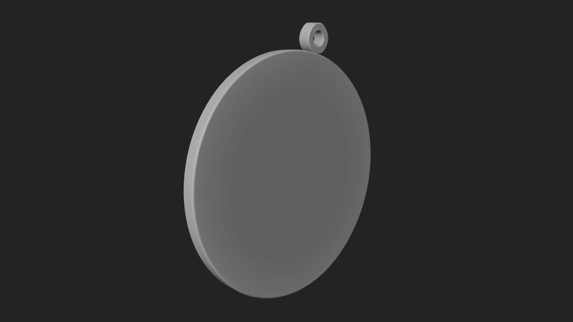Hamsa Hand Eye Pendant Design 1 3D Print Model 3D Model