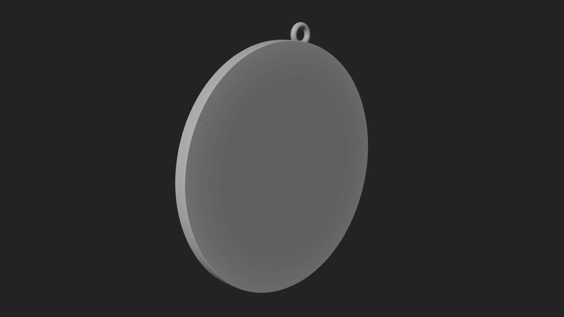 Hamsa Hand Eye Pendant Design 3 3D Print Model 3D Model