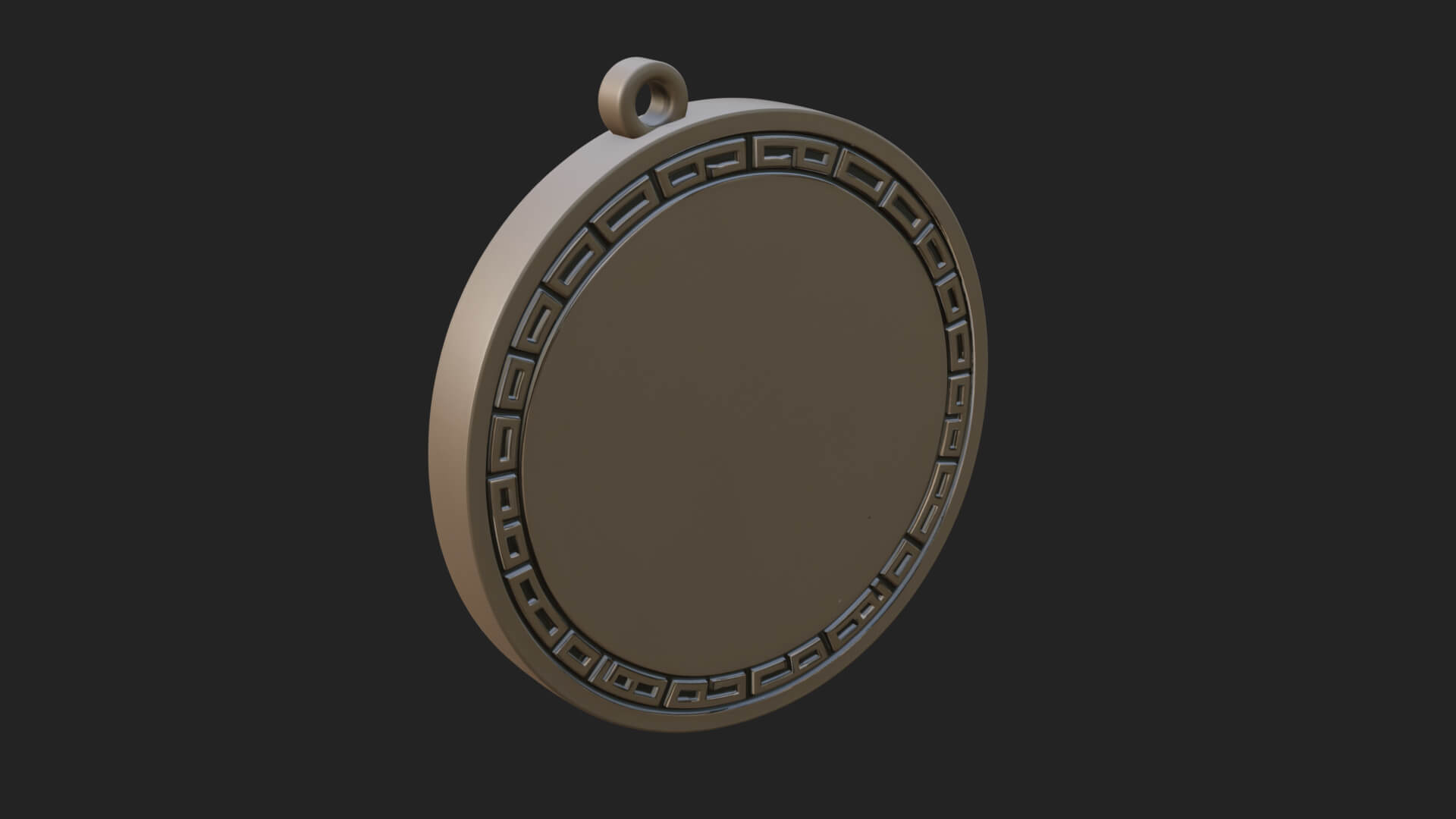 Hamsa Hand Eye Pendant Design 4 3D Print Model 3D Model