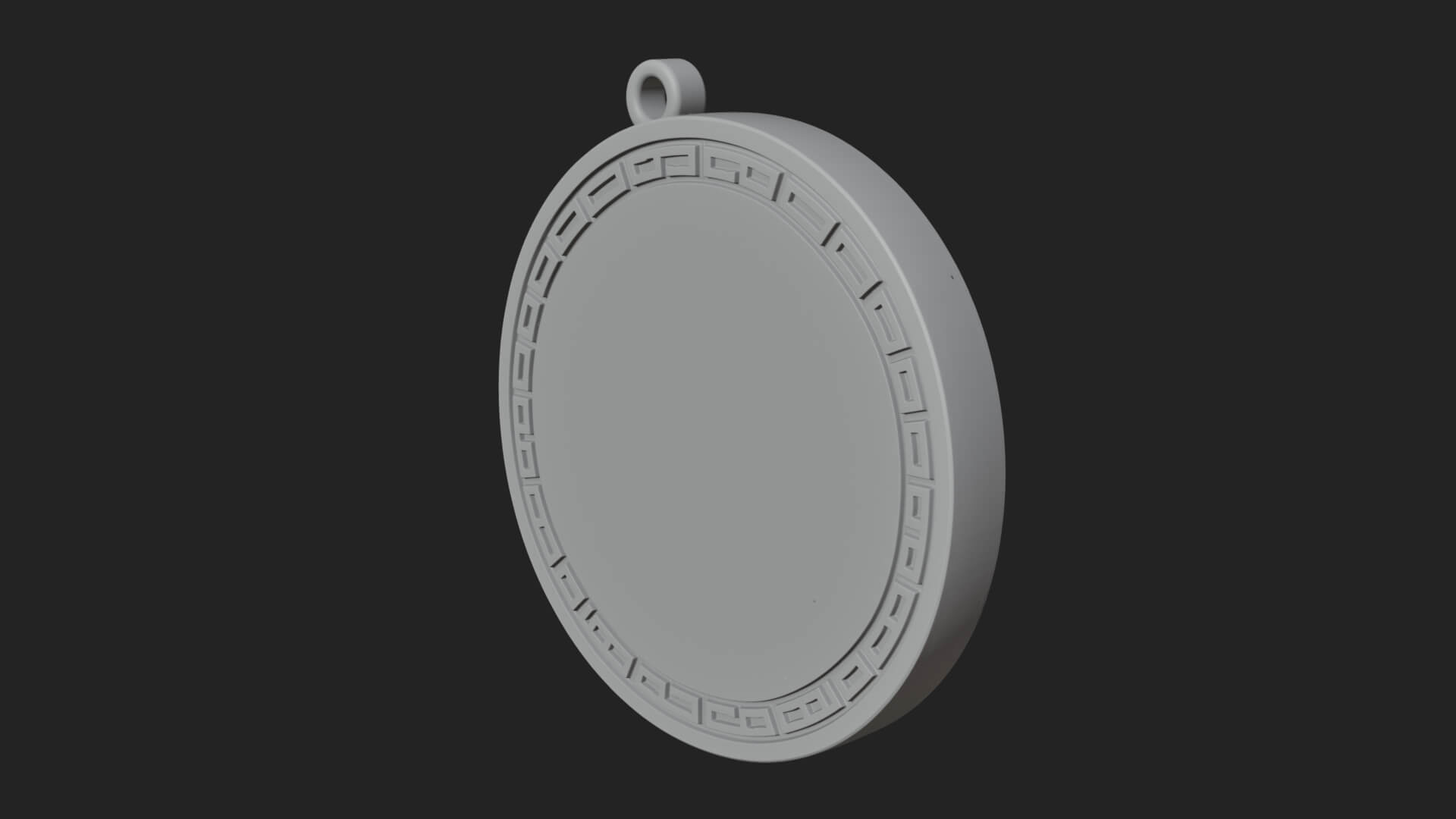Hamsa Hand Eye Pendant Design 4 3D Print Model 3D Model