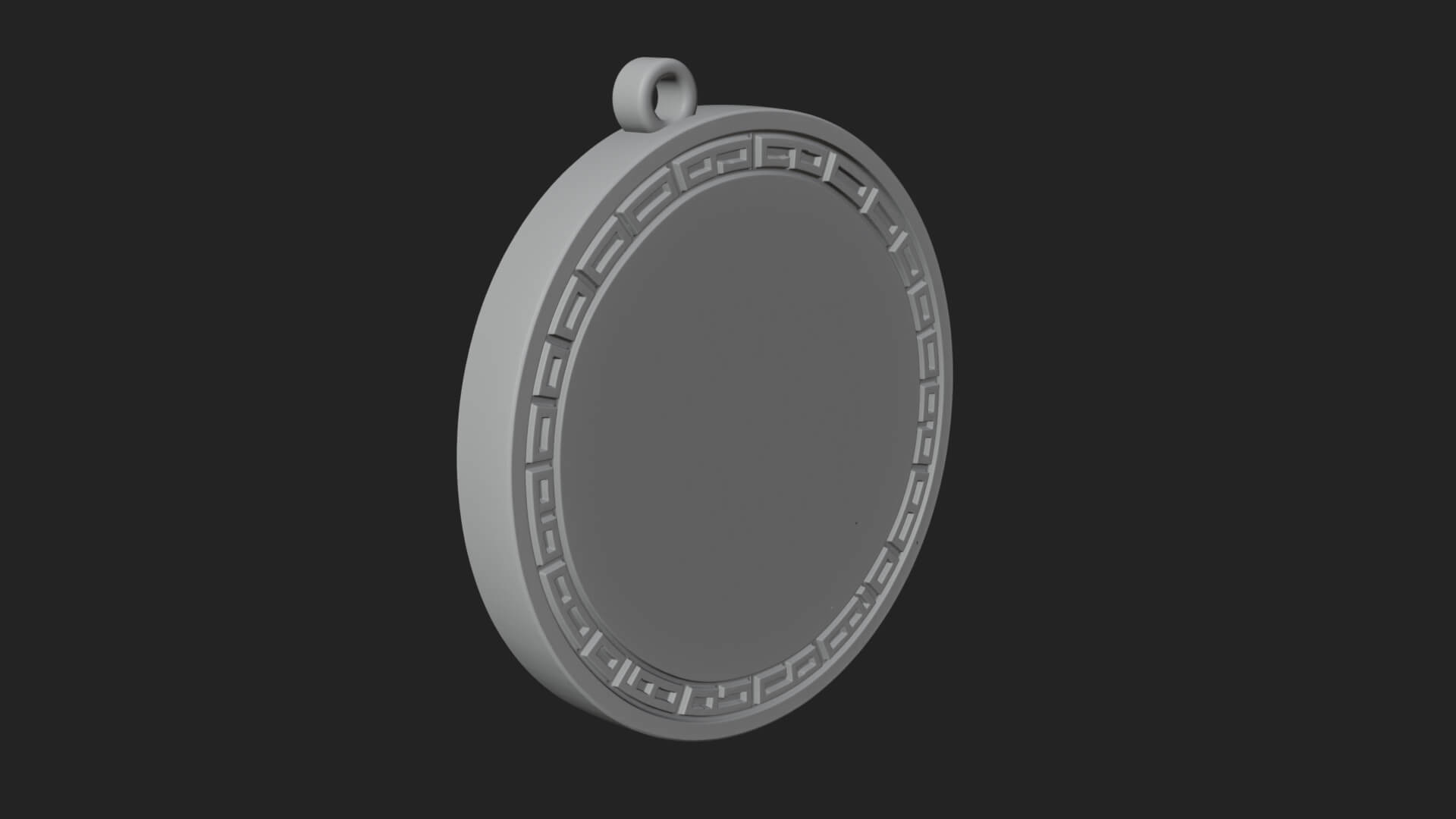Hamsa Hand Eye Pendant Design 4 3D Print Model 3D Model