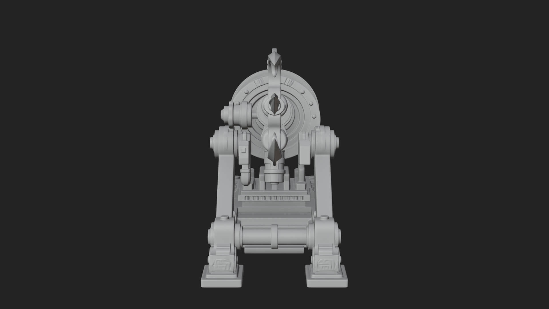 Harpoon Launcher Engine Model Design 3 3D Print Model 3D Model