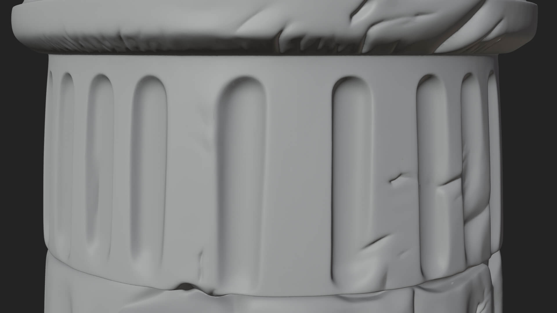 Hathor Head Capital Design 4 3D Print Model 3D Model