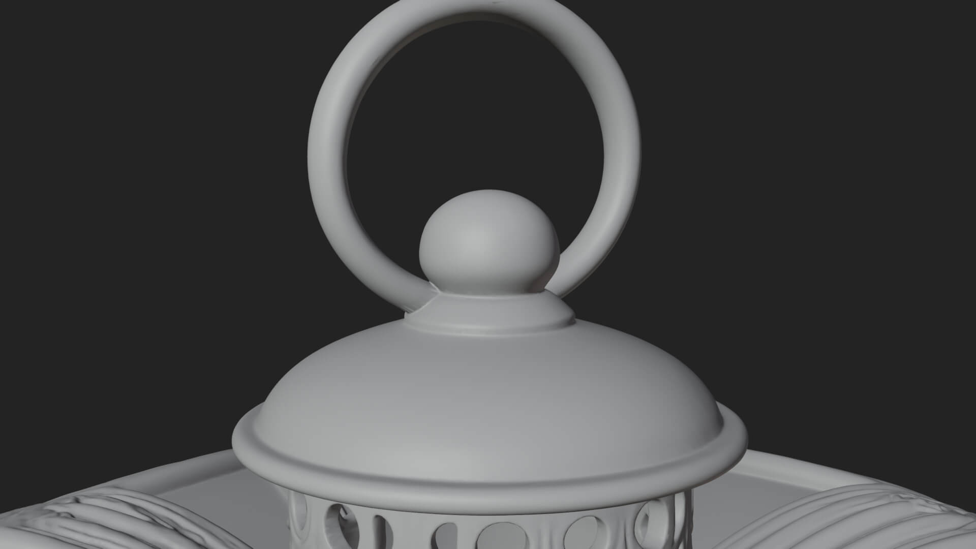 Heart Glass Candle Lantern Model Design 1 3D Print Model 3D Model