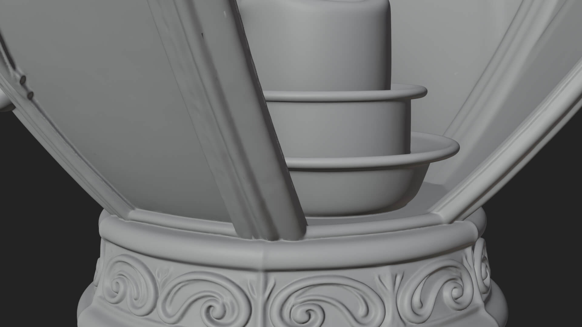 Heart Glass Candle Lantern Model Design 1 3D Print Model 3D Model