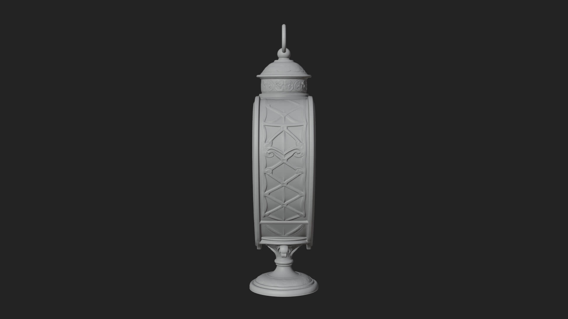 Heart Glass Candle Lantern Model Design 2 3D Print Model 3D Model