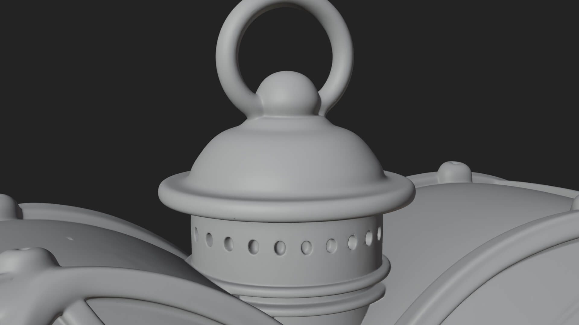 Heart Glass Candle Lantern Model Design 3 3D Print Model 3D Model