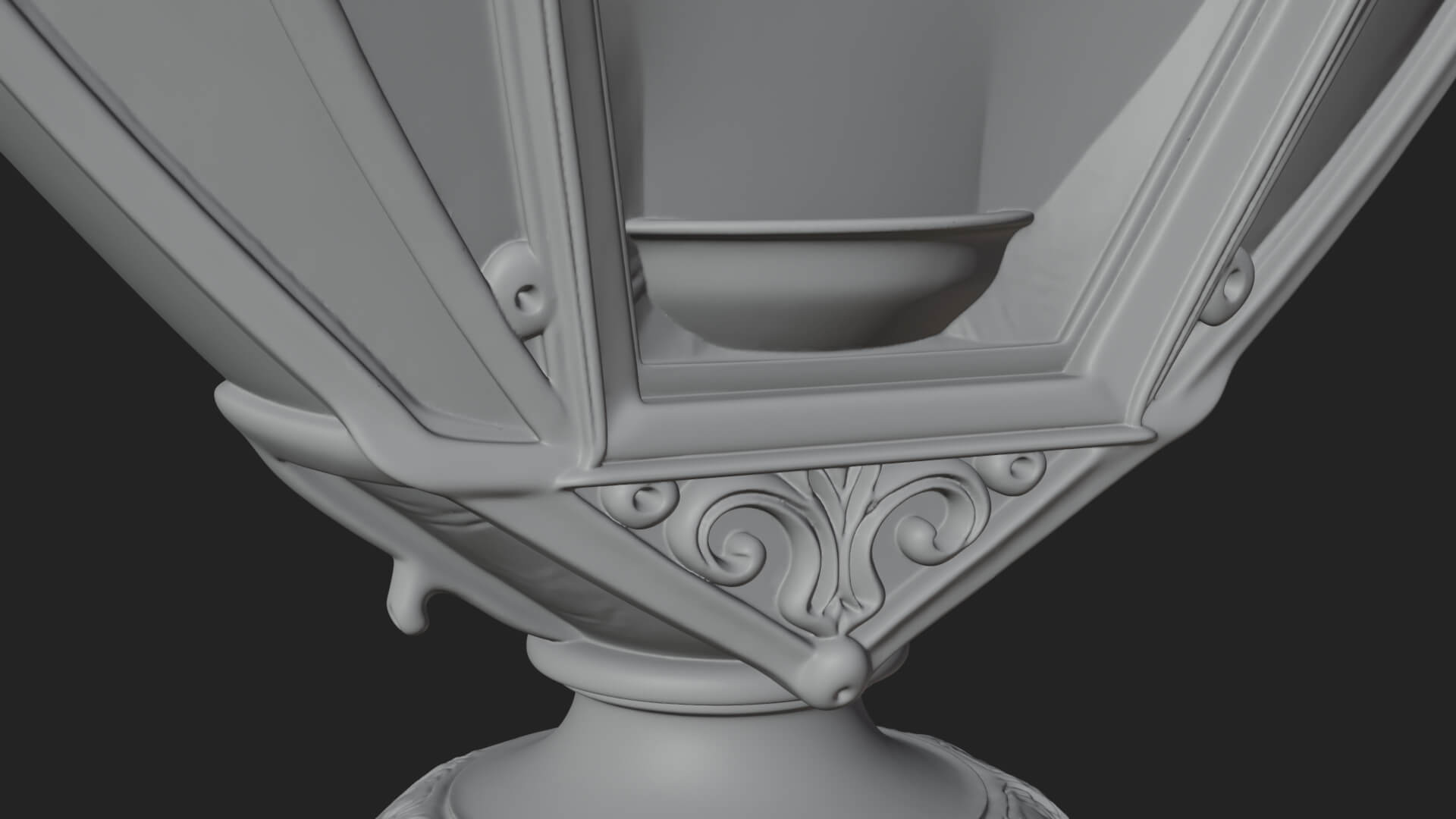 Heart Glass Candle Lantern Model Design 3 3D Print Model 3D Model