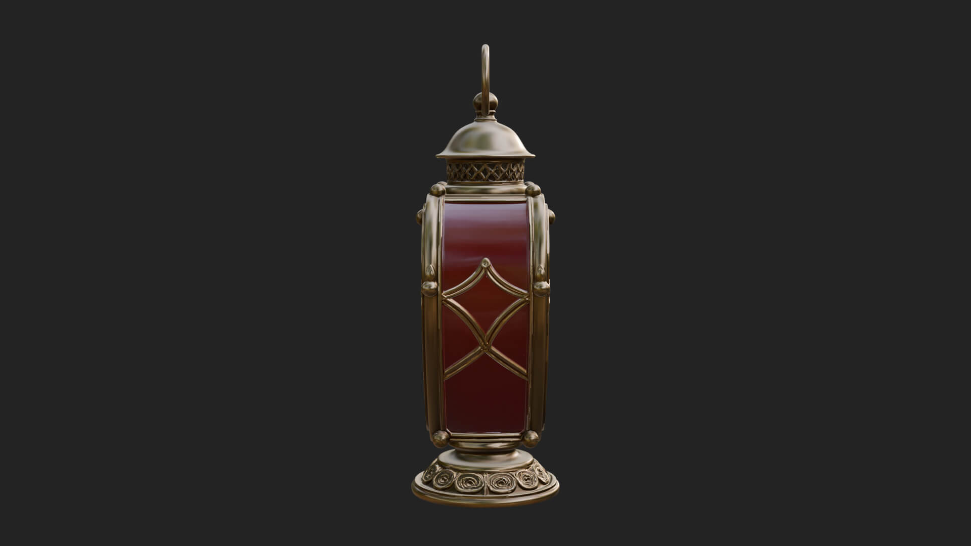 Heart Glass Candle Lantern Model Design 4 3D Print Model 3D Model