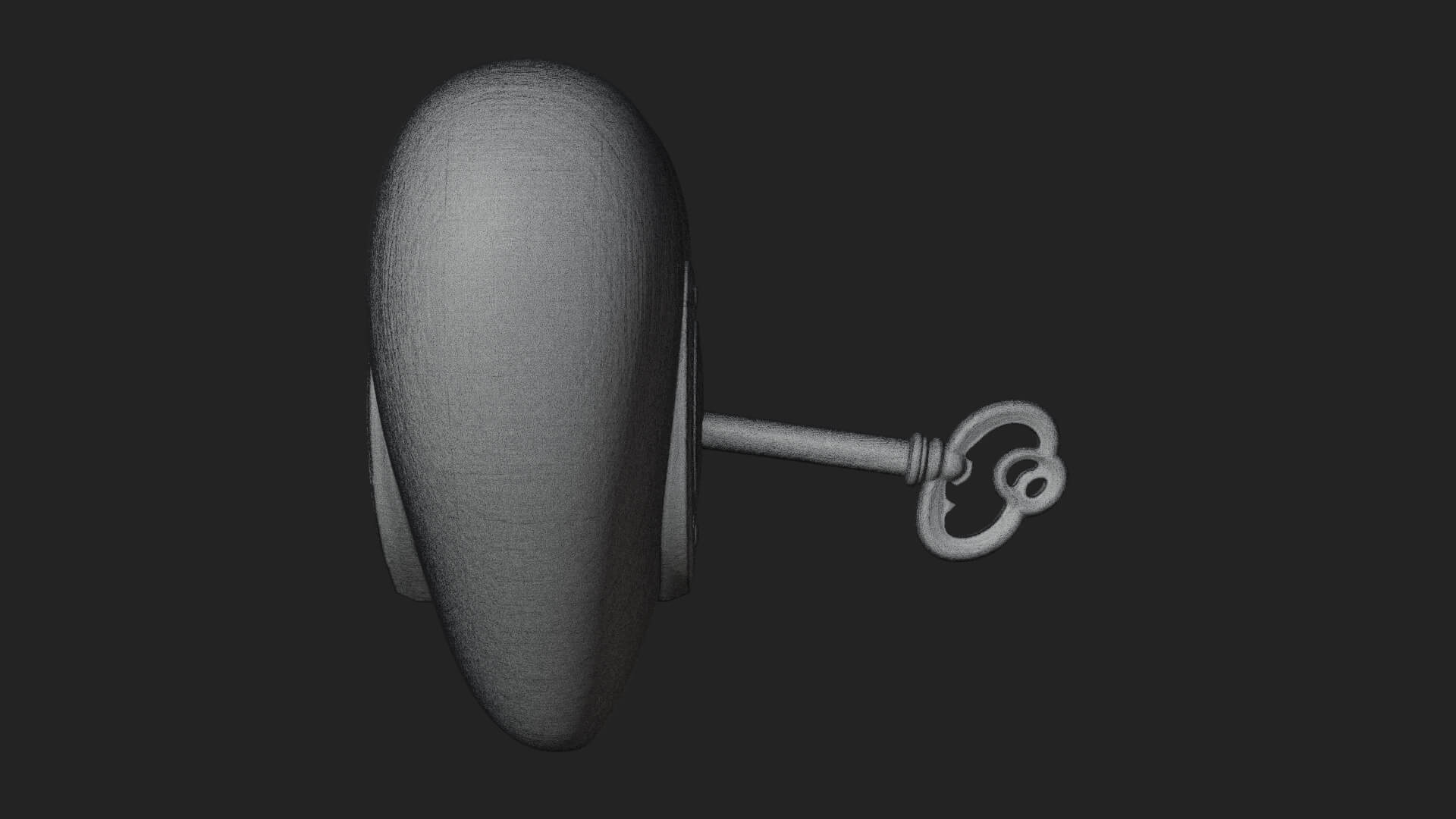 Heart Padlock Ornament Design 10 3D Print Model 3D Model