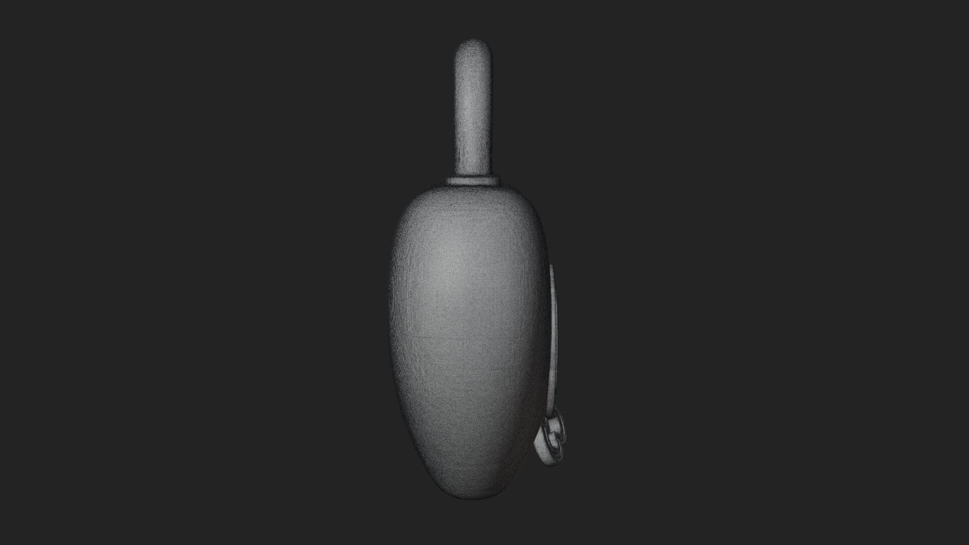 Heart Padlock Ornament Design 8 3D Print Model 3D Model