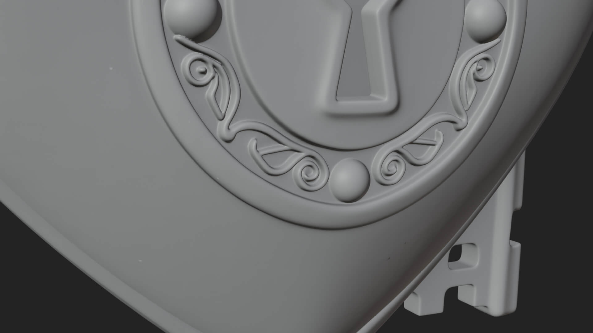 Heart Padlock Ornament Design 9 3D Print Model 3D Model