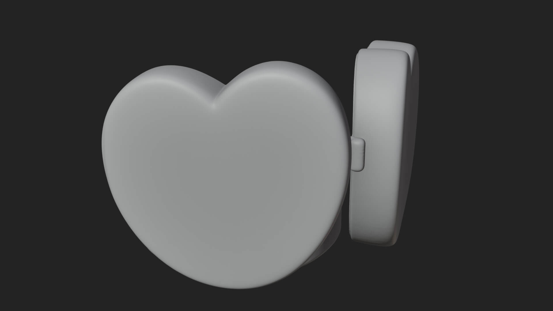 Heart Shaped Chocolate Box Model Design 1 3D Print Model 3D Model
