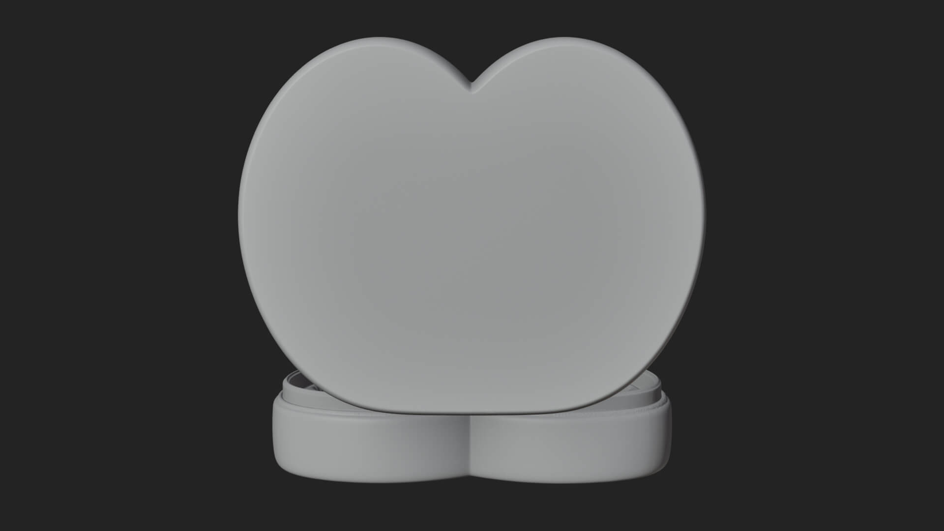 Heart Shaped Chocolate Box Model Design 2 3D Print Model 3D Model
