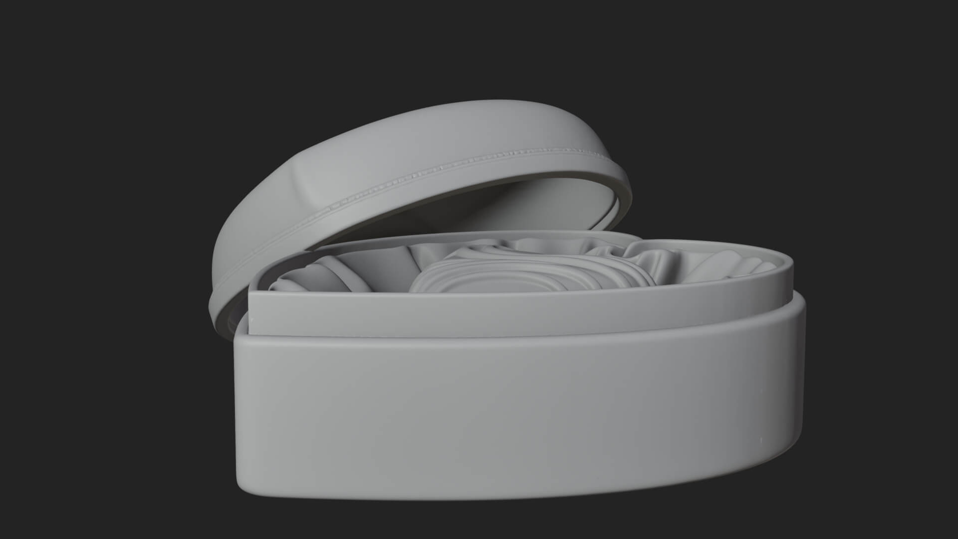 Heart Shaped Chocolate Box Model Design 3 3D Print Model 3D Model