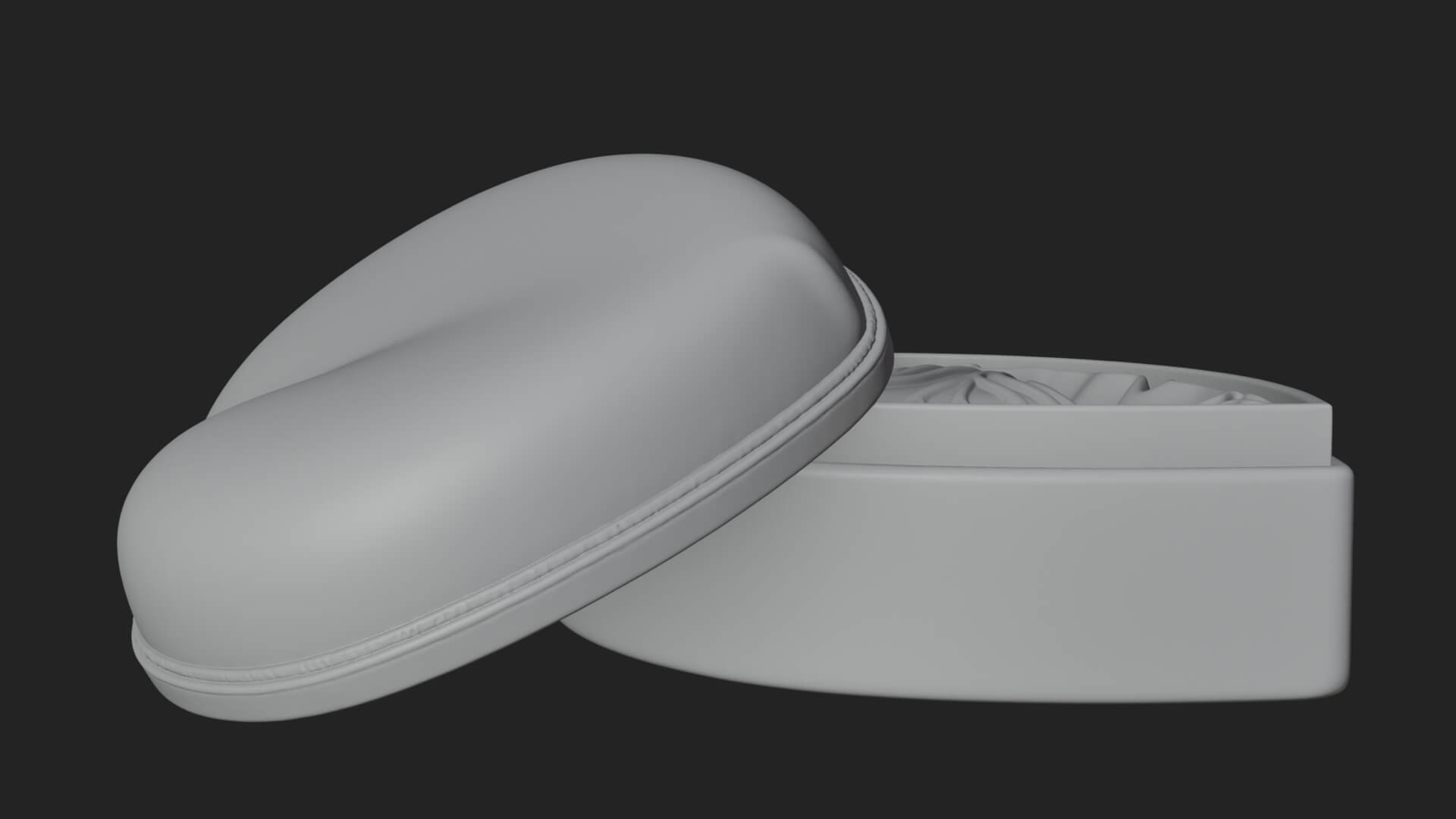 Heart Shaped Chocolate Box Model Design 3 3D Print Model 3D Model
