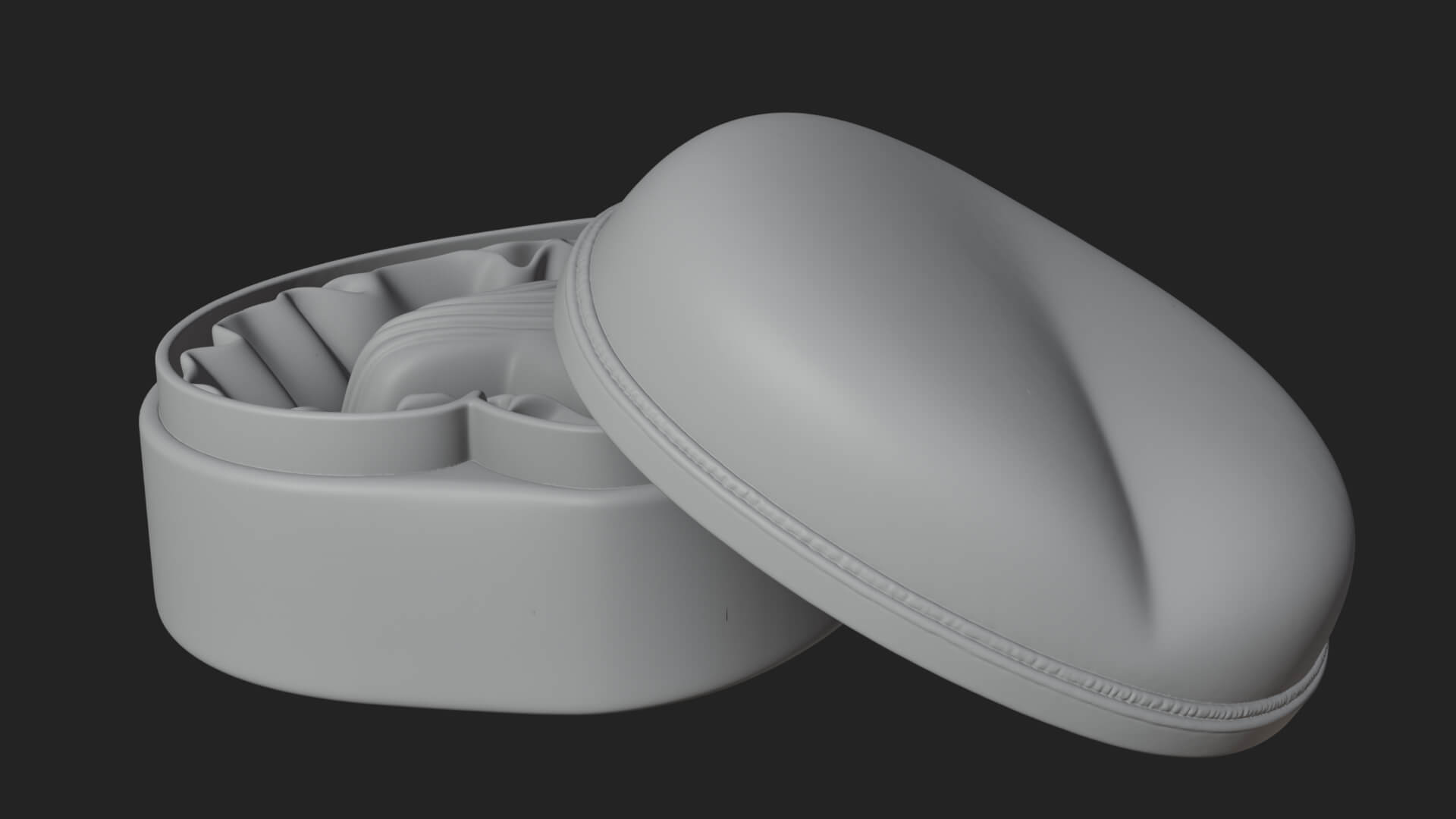 Heart Shaped Chocolate Box Model Design 3 3D Print Model 3D Model