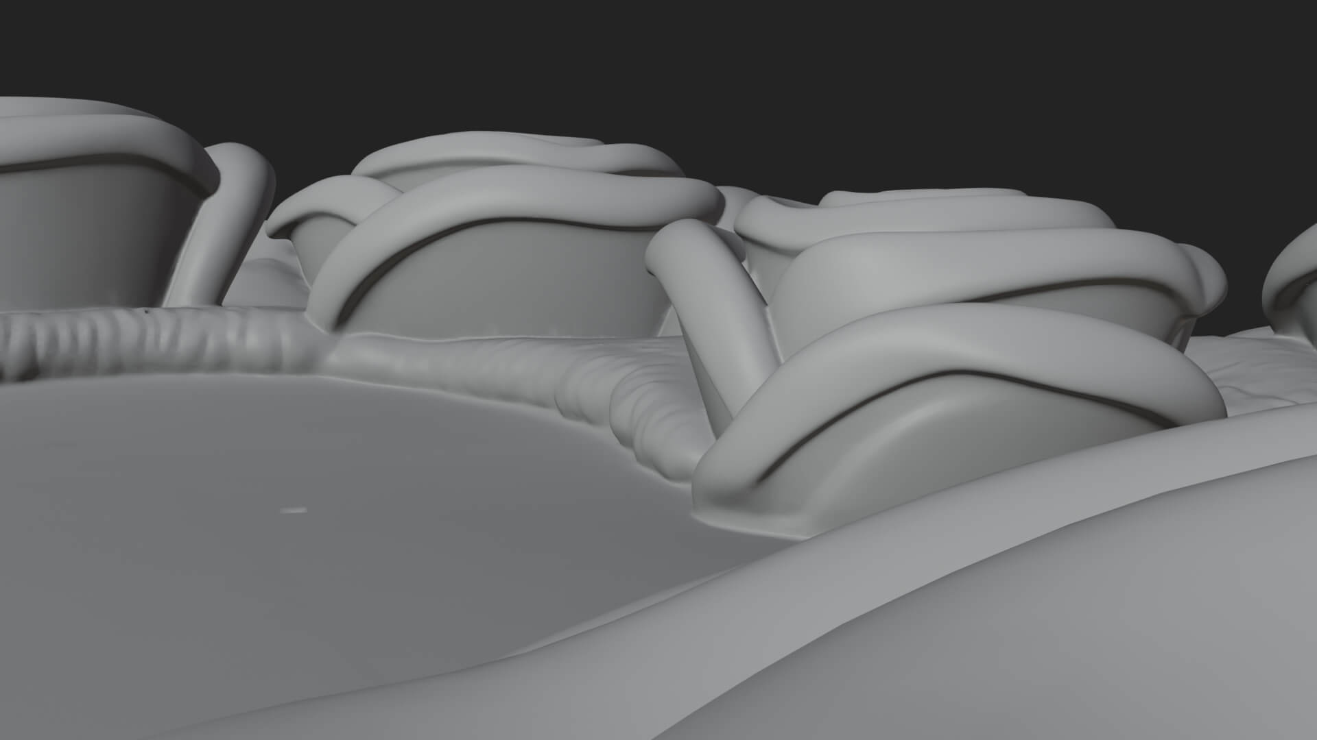 Heart Shaped Layer Cake Model Design 2 3D Print Model 3D Model