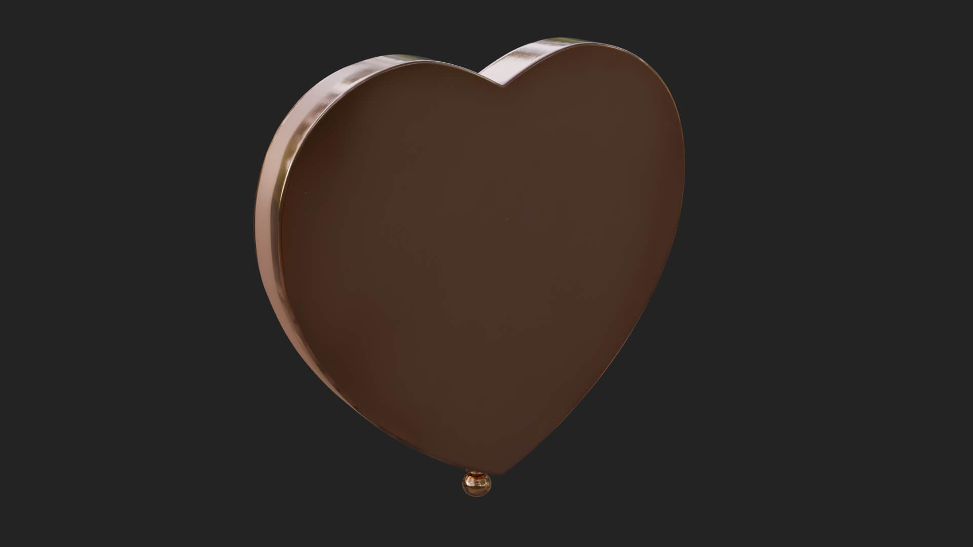 Heart Shaped Wall Clock Model Design 1 3D Print Model 3D Model