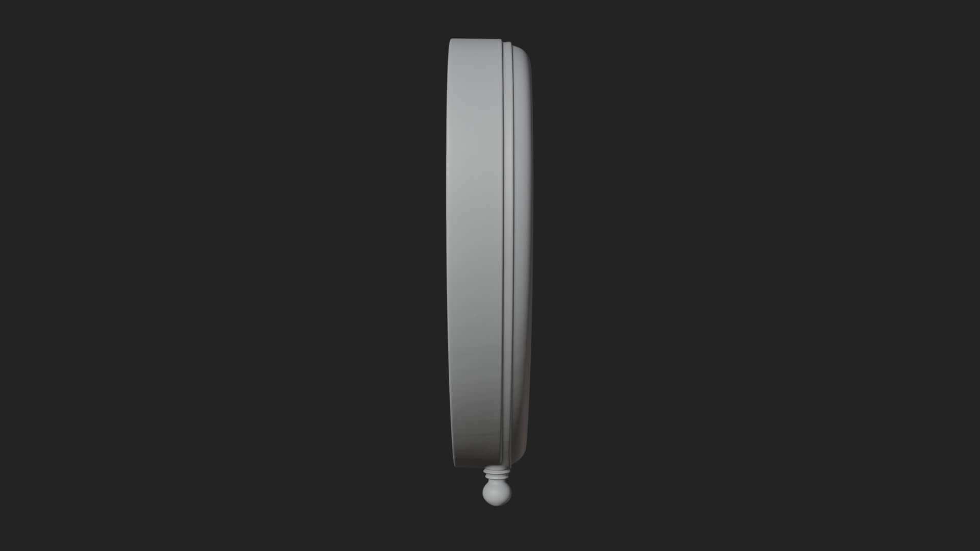 Heart Shaped Wall Clock Model Design 1 3D Print Model 3D Model